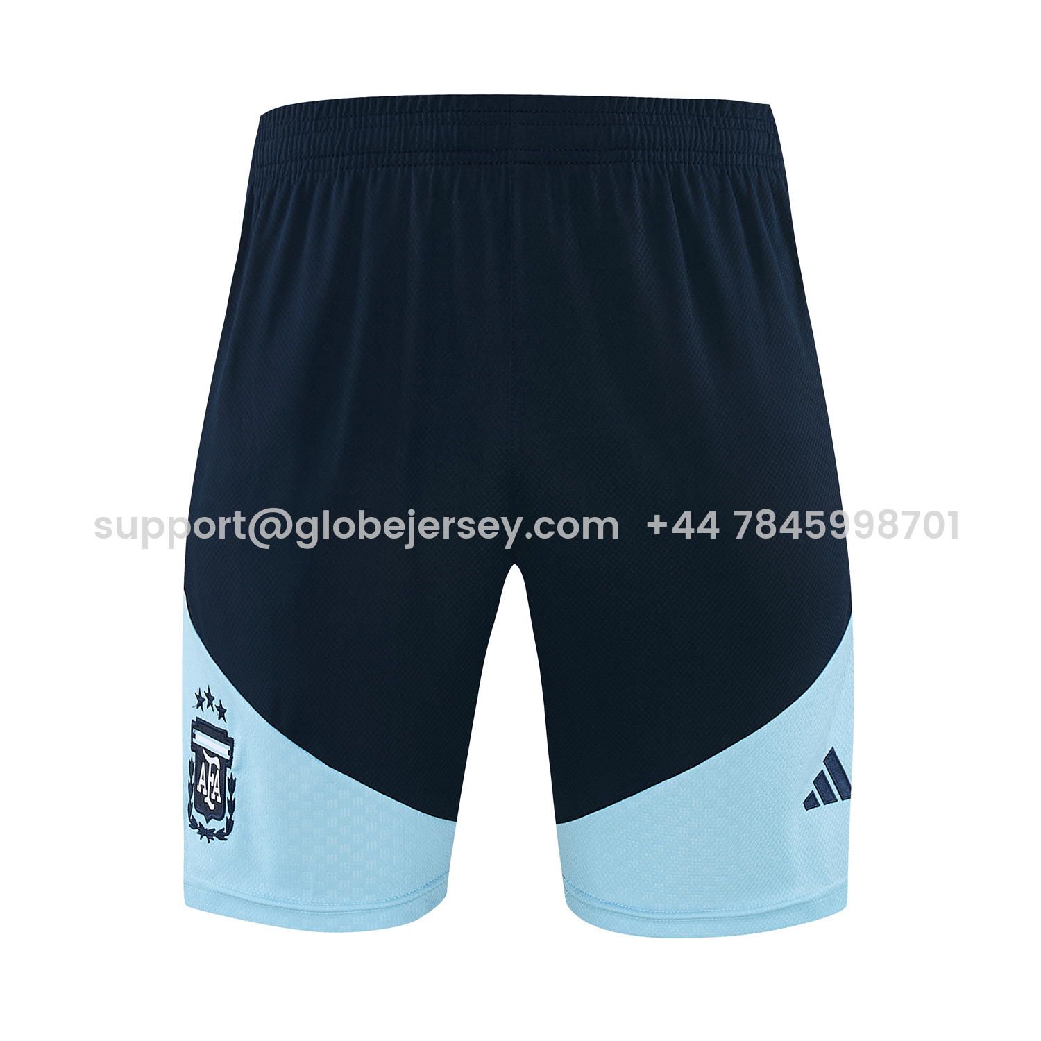 GlobeJersey-Argentina 2026 Vest Training Set - Light Blue Top & Dark Blue Pants