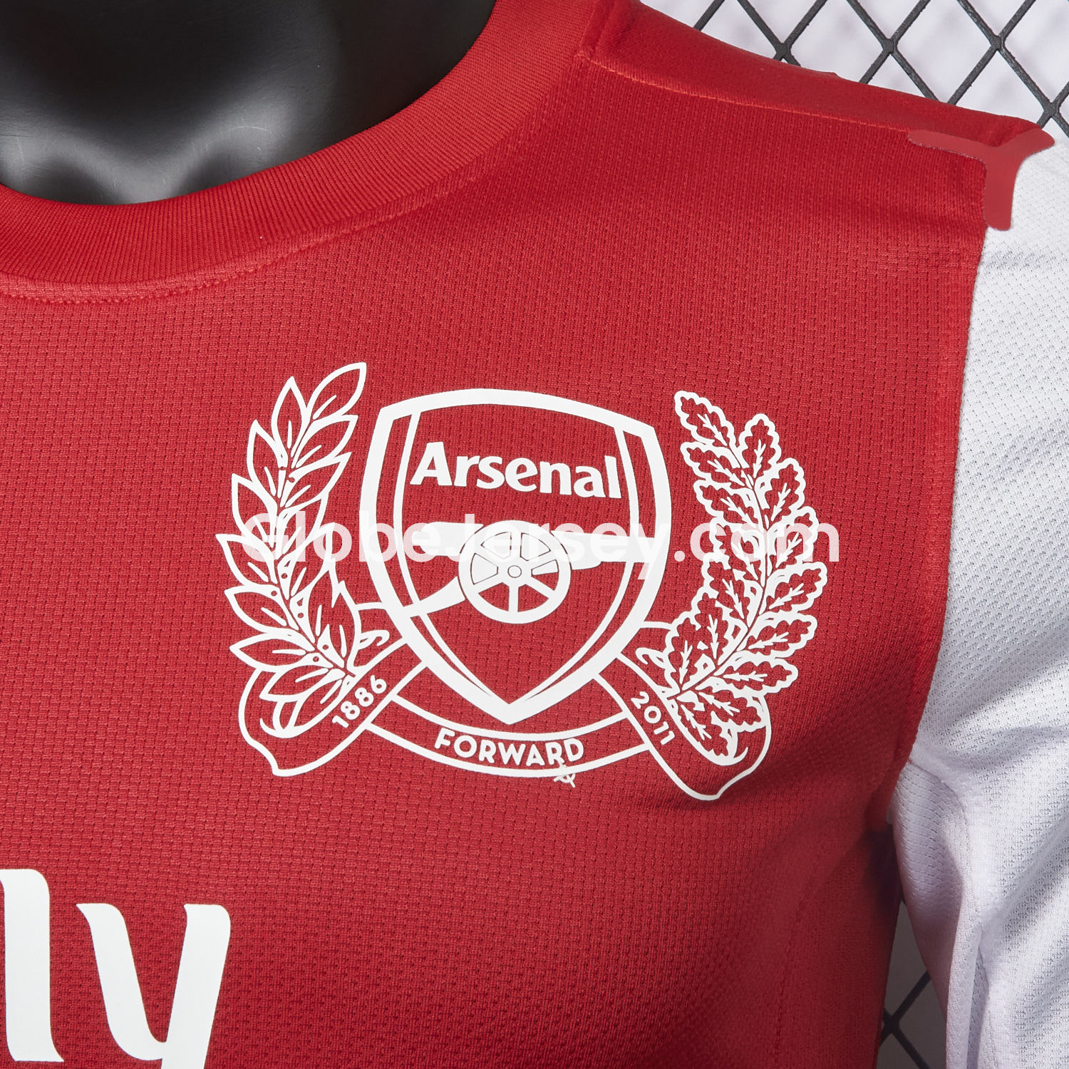 GlobeJersey-Retro Arsenal 2011-12 Home Long Sleeve Jersey - Player Version