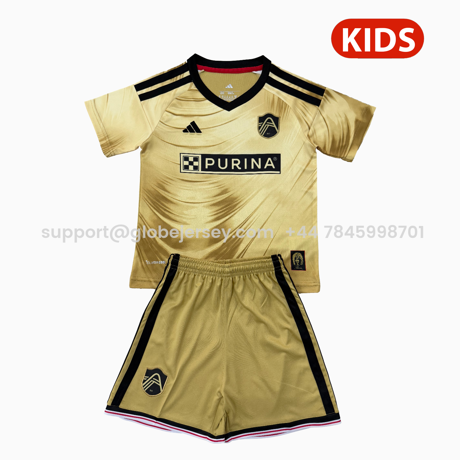 GlobeJersey-St. Louis City SC 26-27 Away Kids Kit