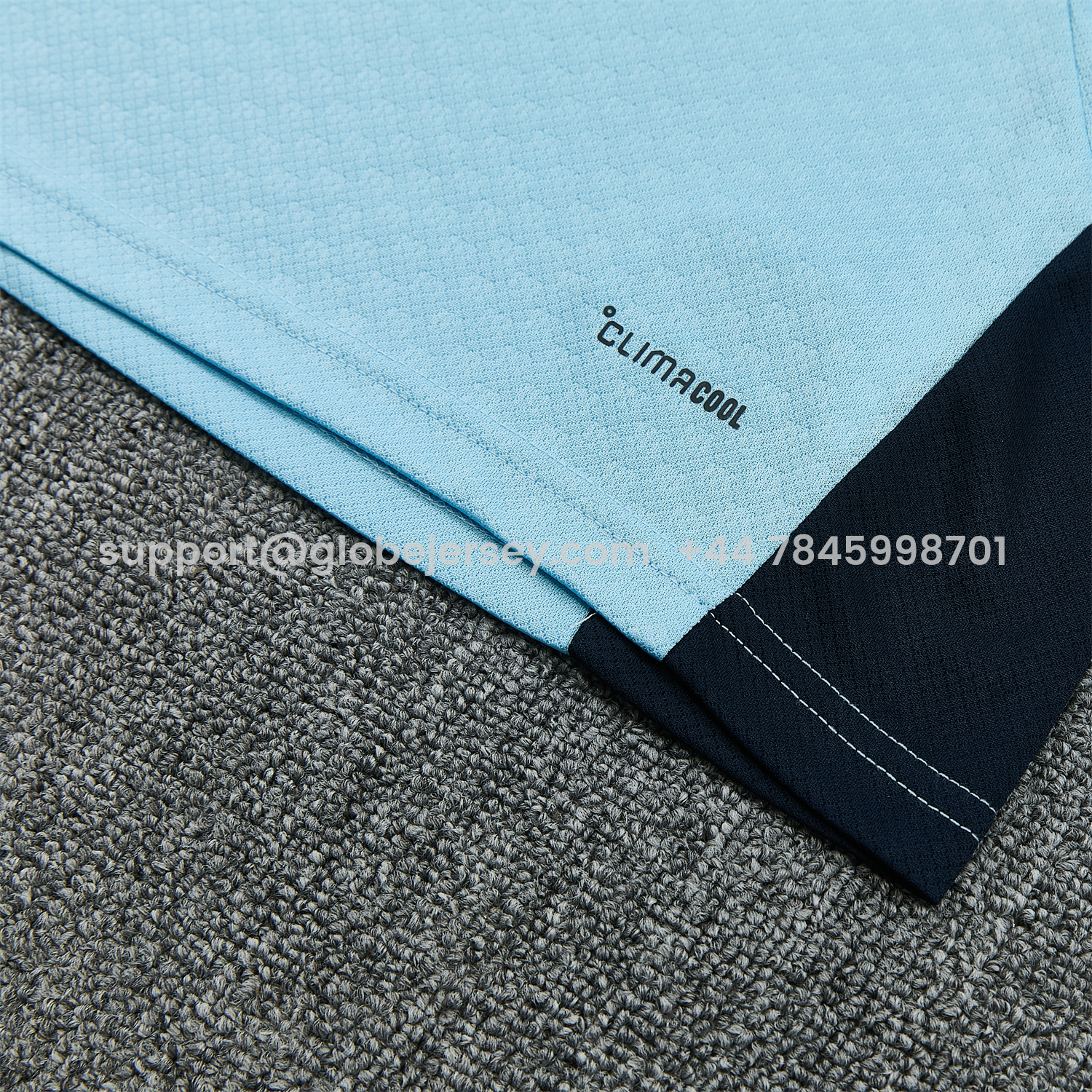 GlobeJersey-Argentina 2026 Vest Training Set - Light Blue Top & Dark Blue Pants