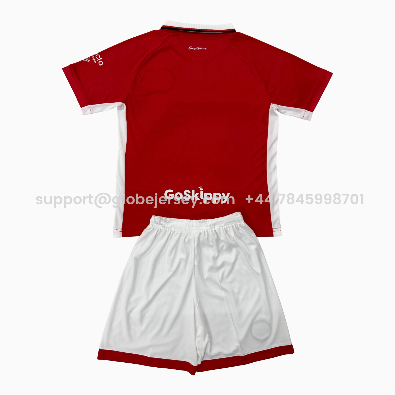 GlobeJersey-Bristol City 25-26 Home Red Men's Adult Jersey Set - Fans Version