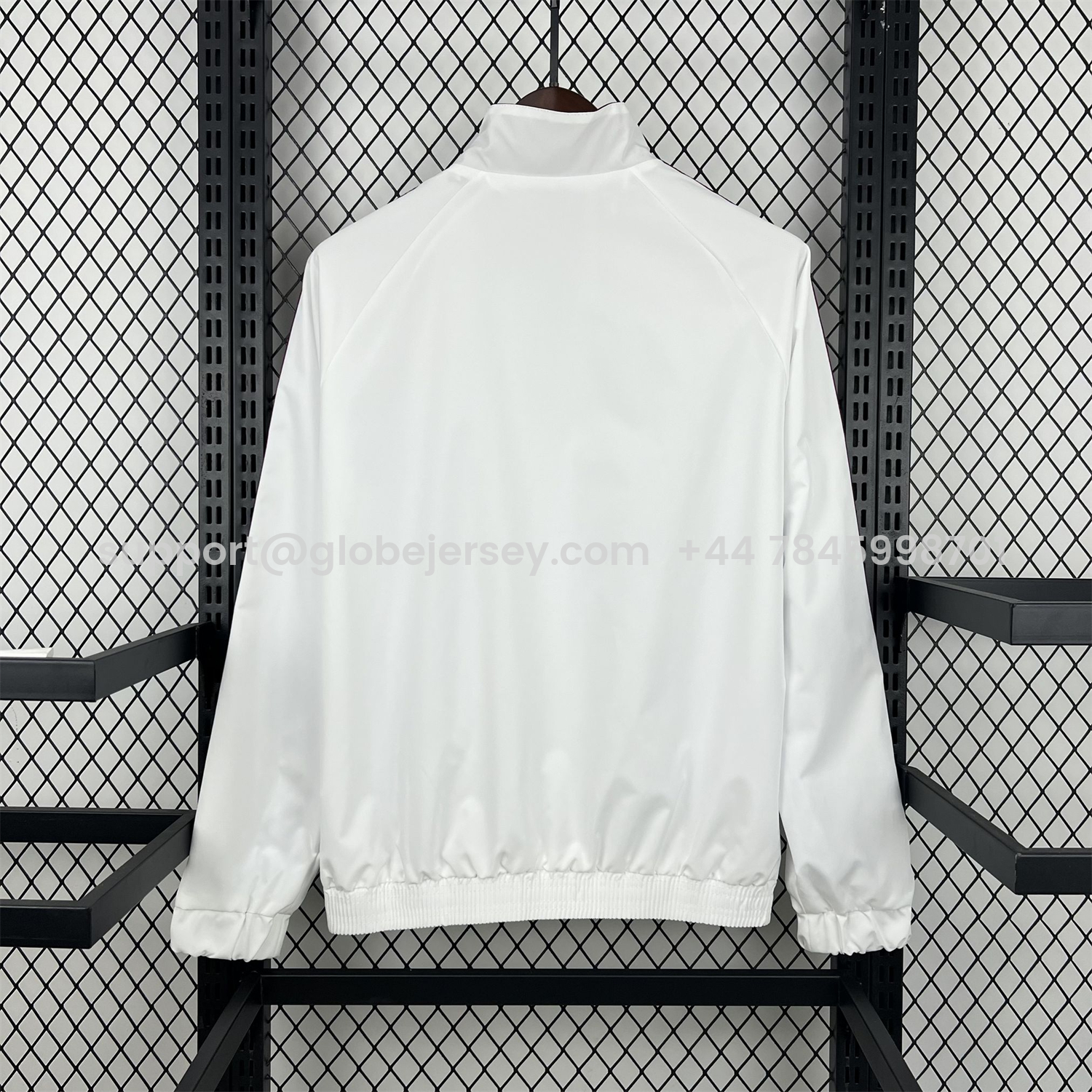 GlobeJersey-Spain 2026 Away Windbreaker Jacket - White