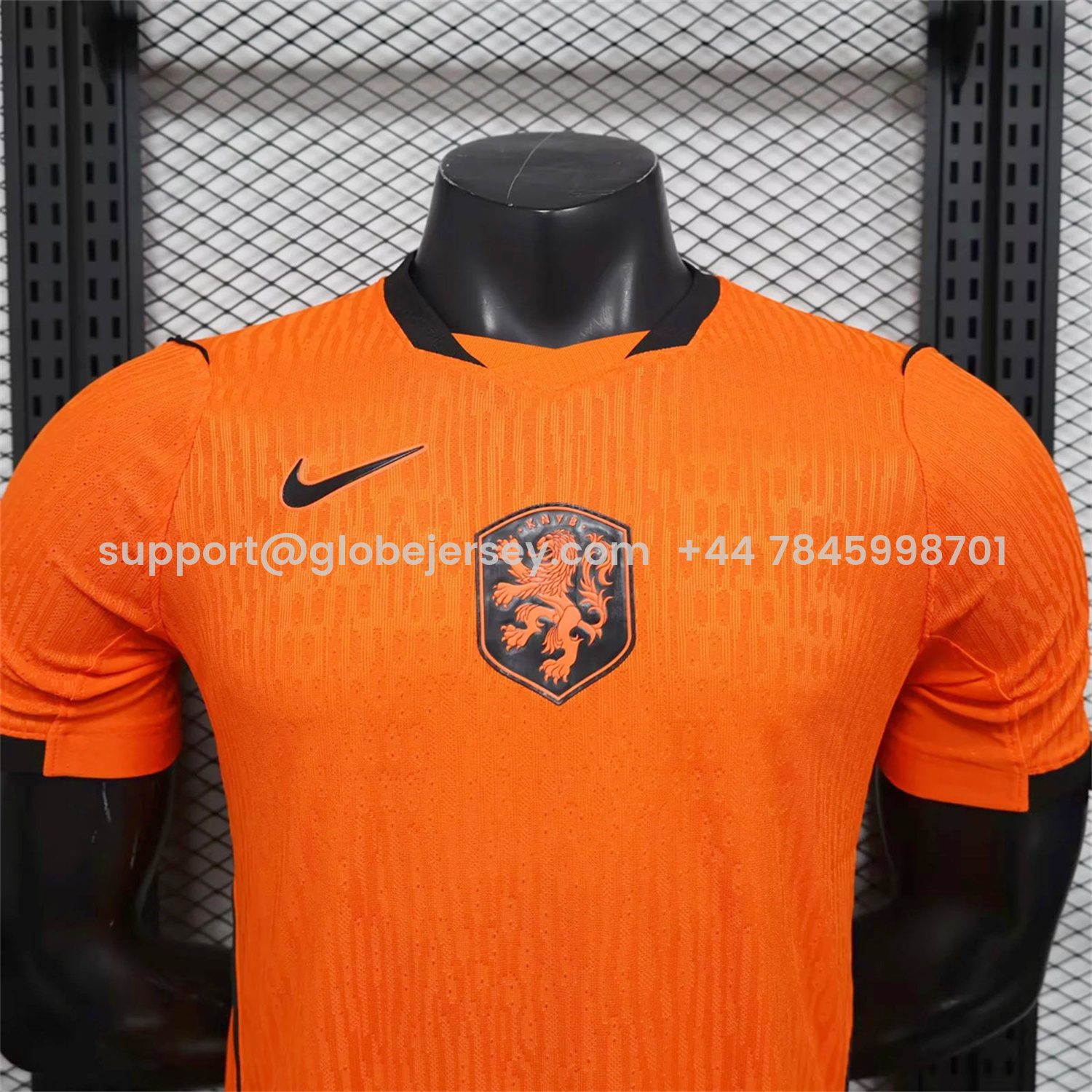 GlobeJersey-Netherlands 2026 Home Jersey - Player Version