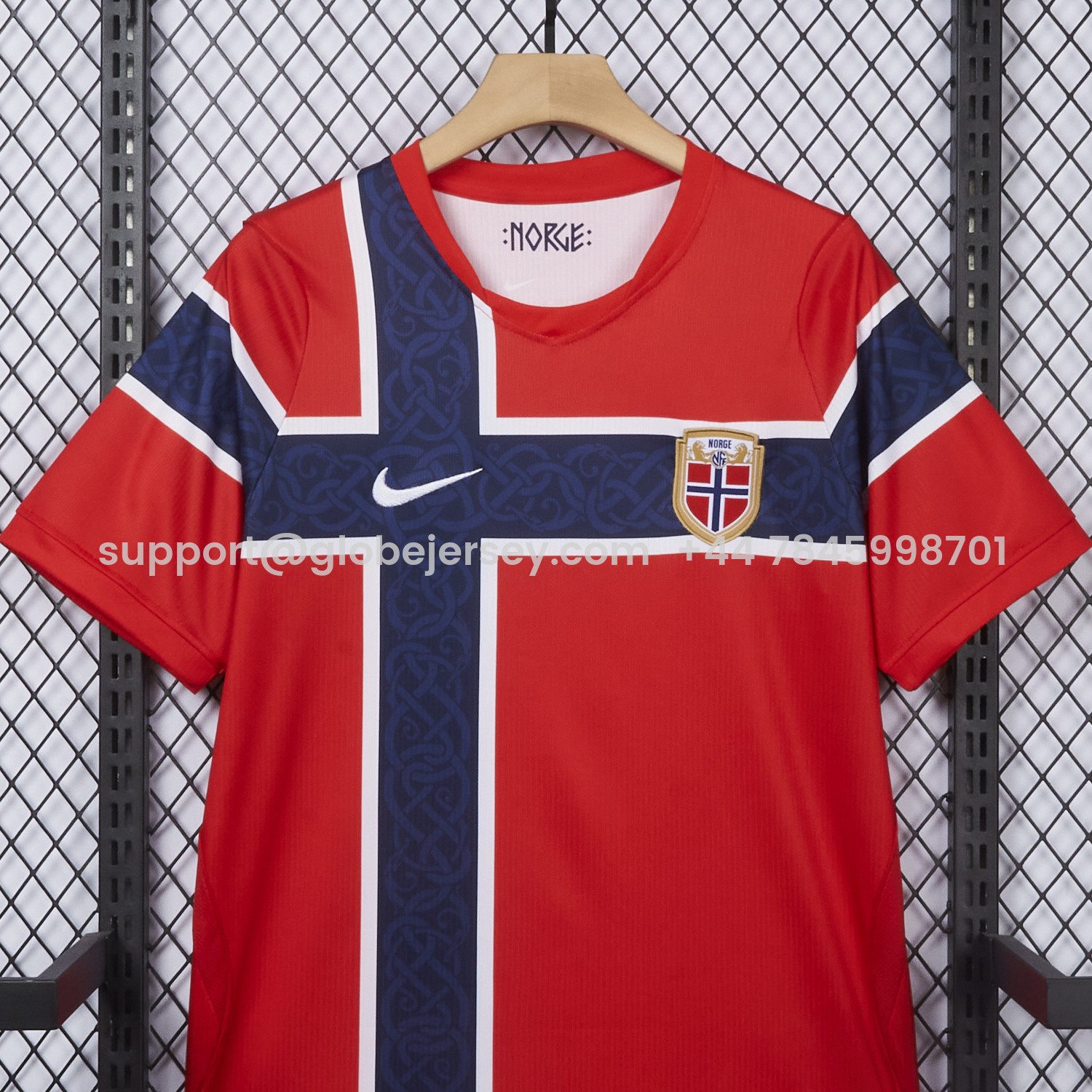 GlobeJersey-Norway 2026 Home Jersey - Fans Version