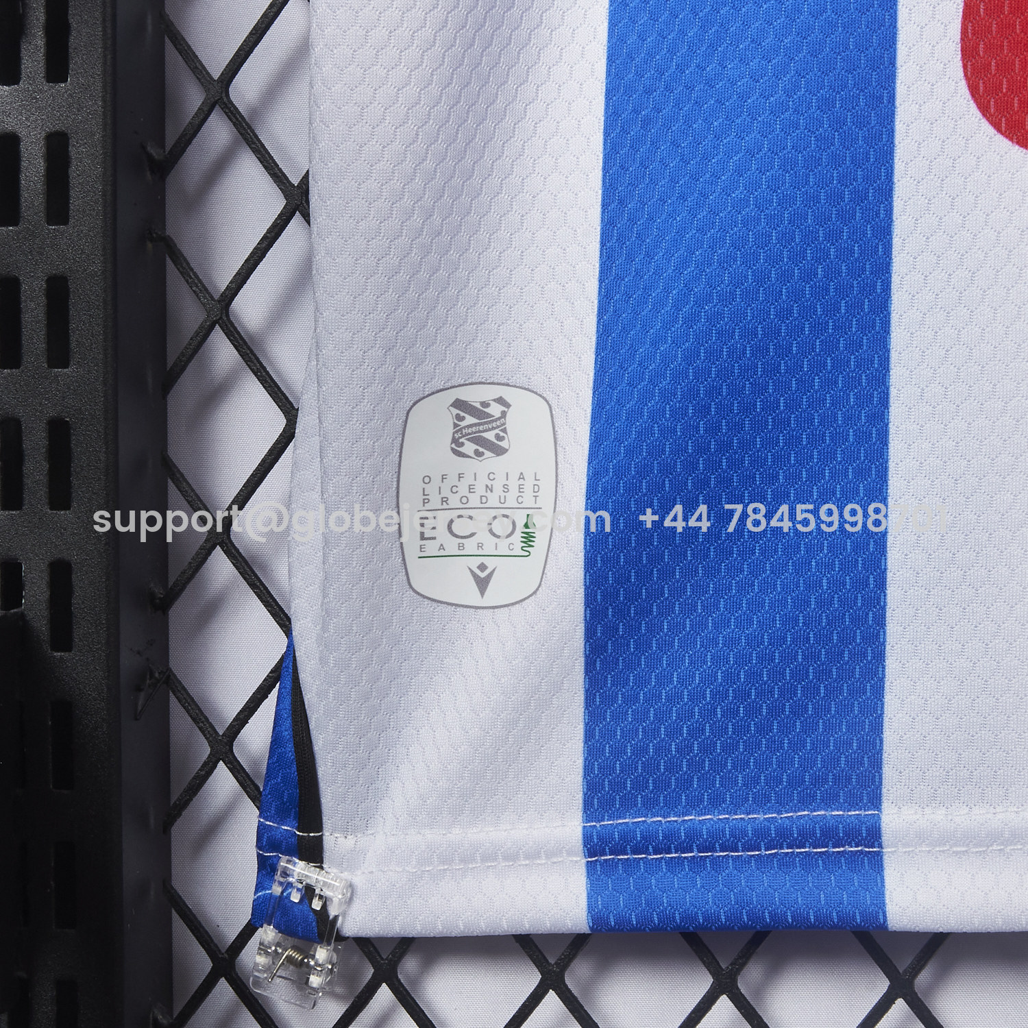 GlobeJersey-SC Heerenveen 25-26 Home Jersey - Fans Version