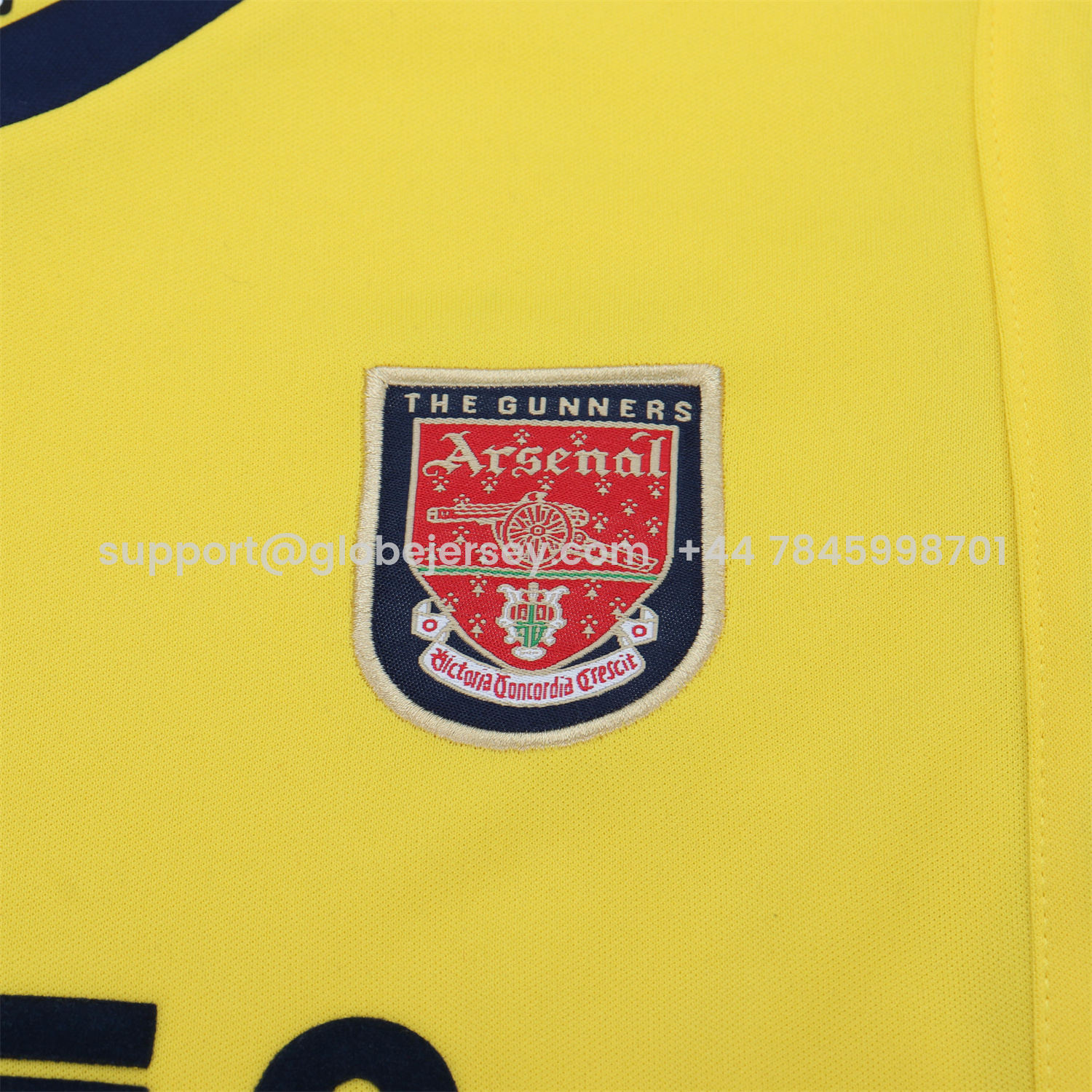 GlobeJersey-Retro Arsenal 2000-01 Away Kids Kit
