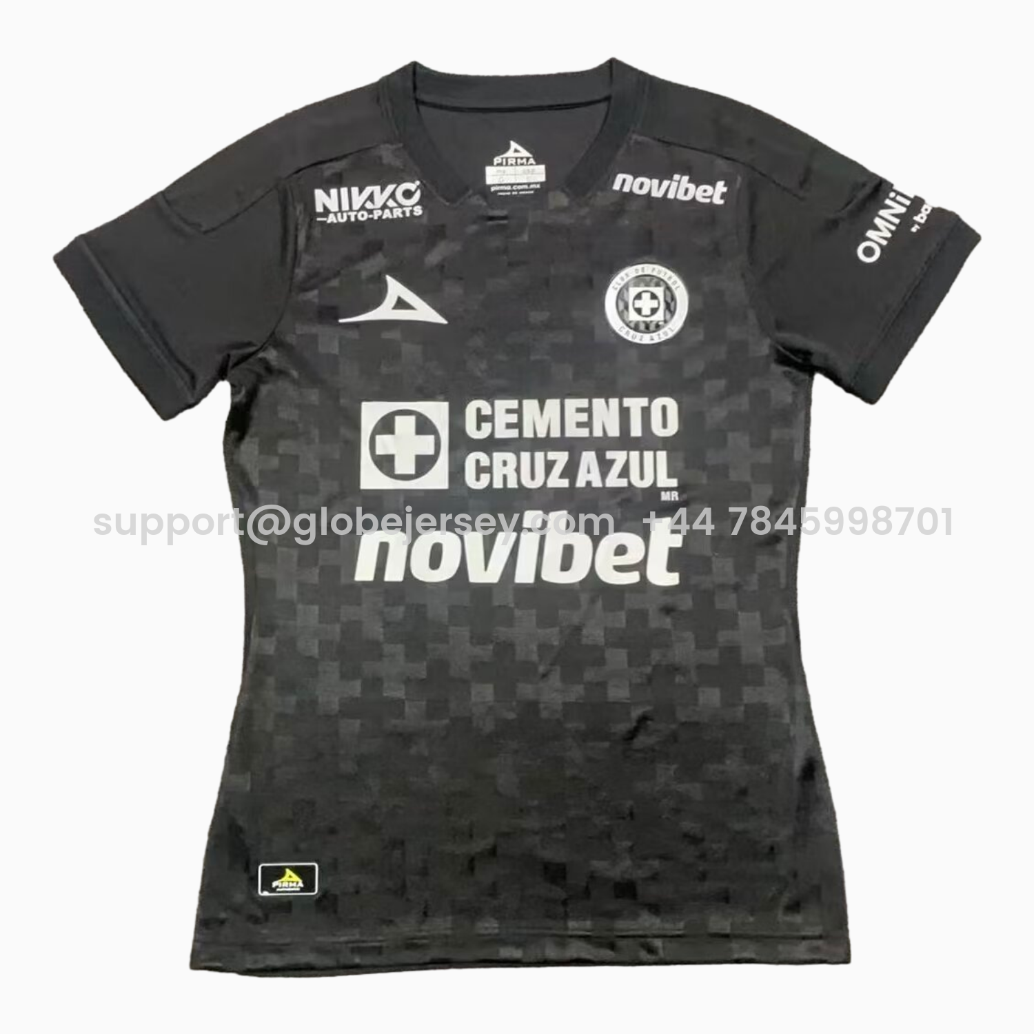 GlobeJersey-Women's Cruz Azul 25-26 Third Black Jersey