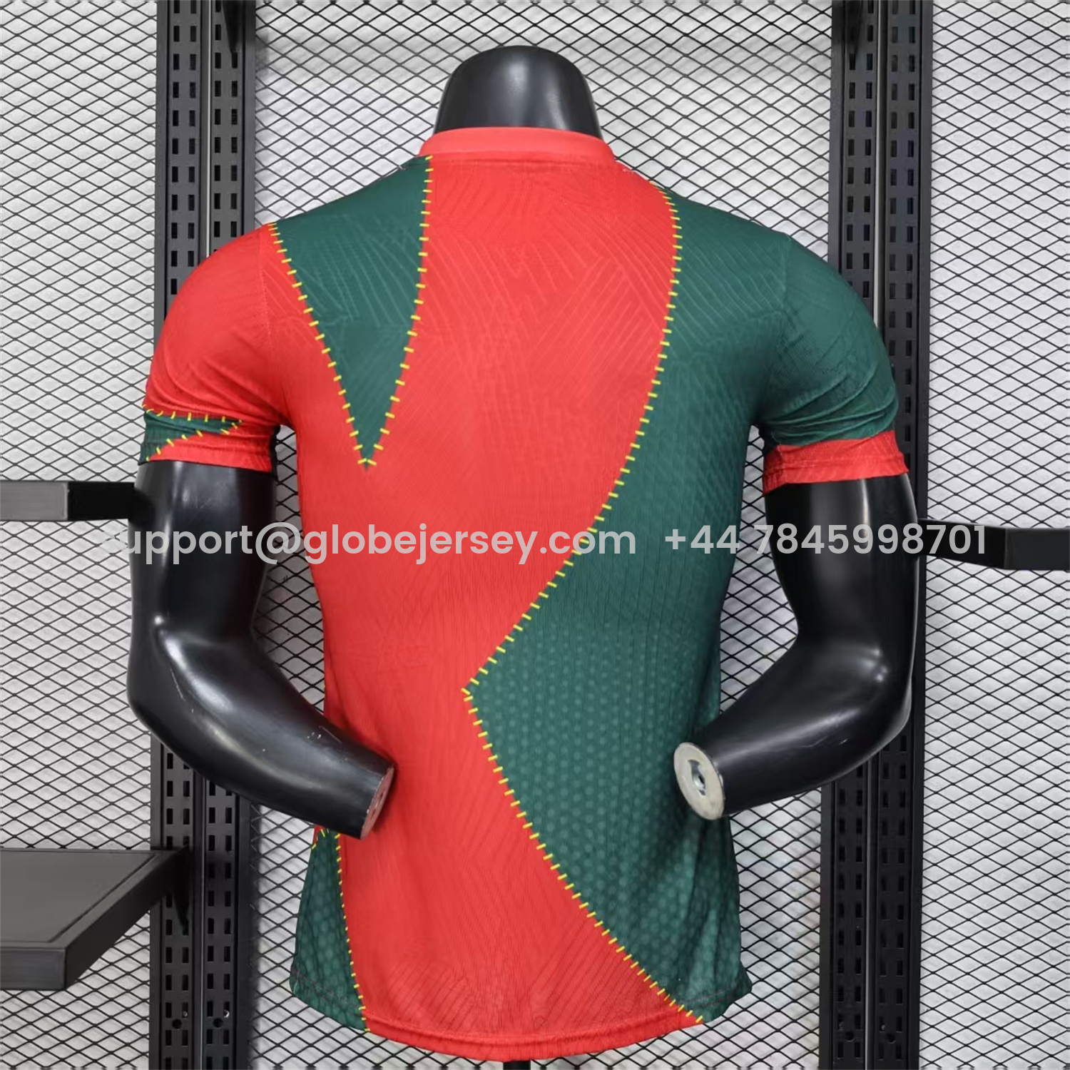 GlobeJersey-Marseille 25-26 Dark Green And Red Jersey -Player Version