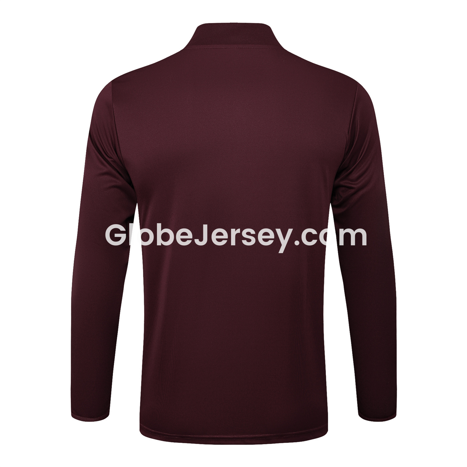 GlobeJersey-Bayern Munich 25-26 Throwback Trefoil Long Sleeves Training Set - Deep Red