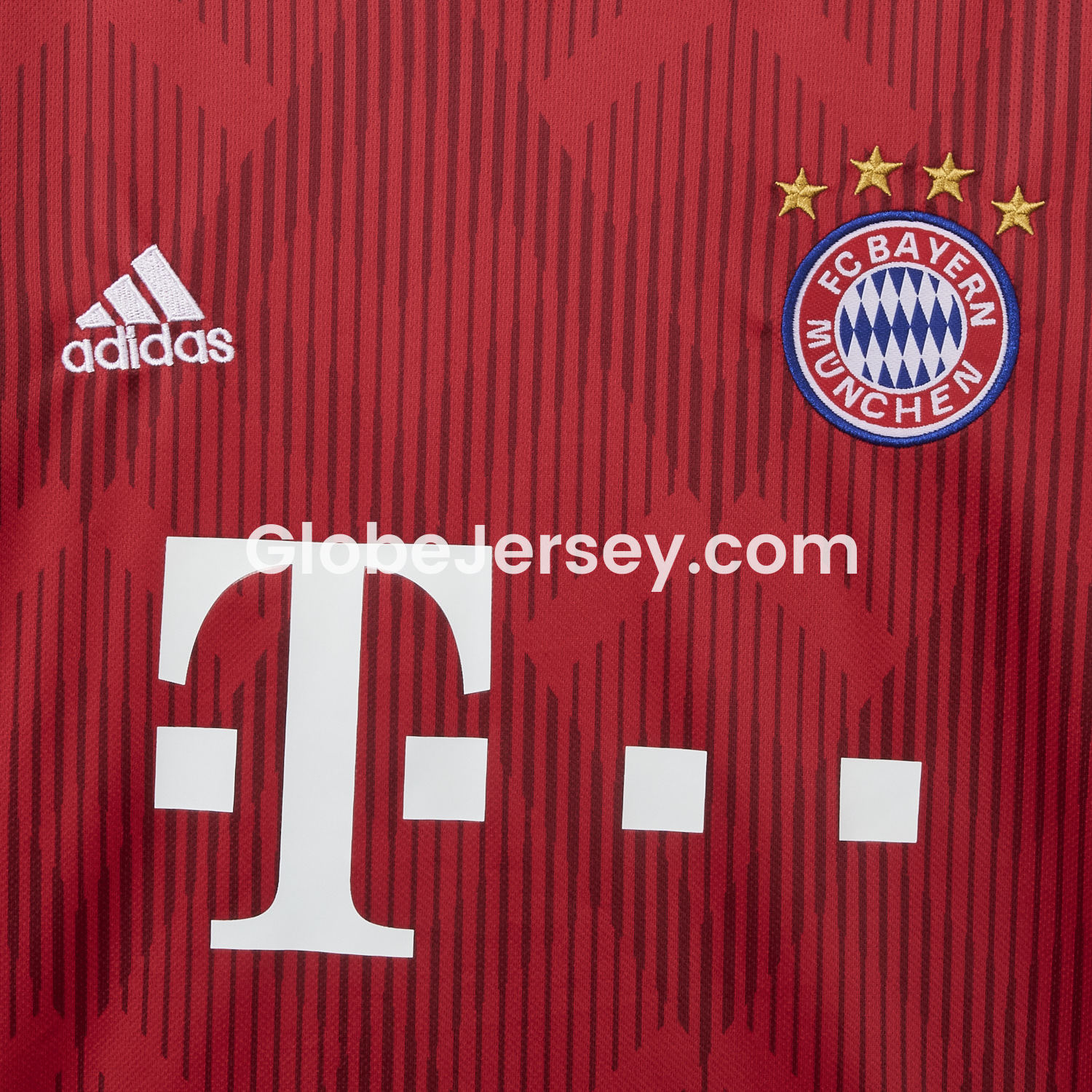 GlobeJersey-Retro Bayern Munich 2018-19 Home Jersey