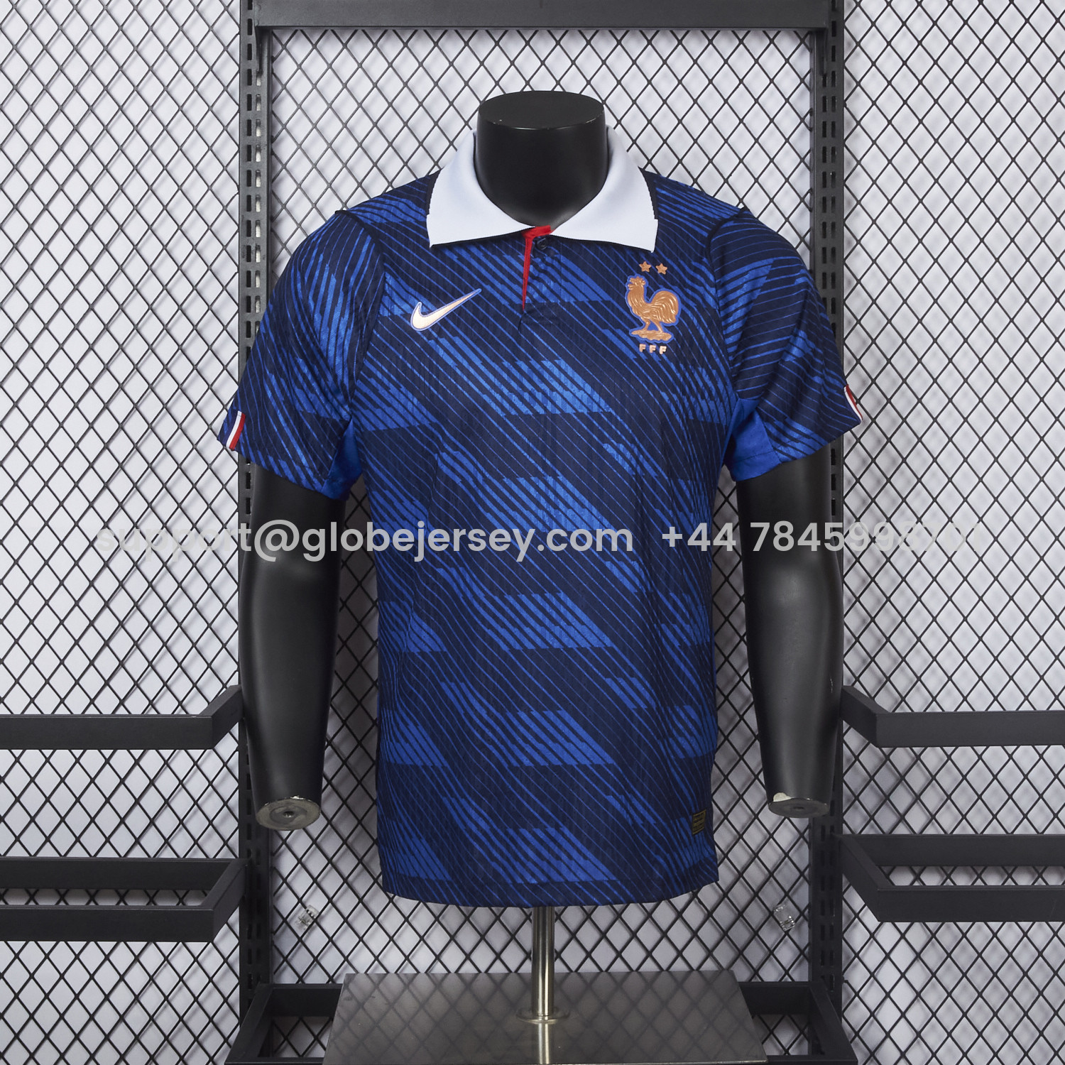 GlobeJersey-France 2026 Home Jersey - Player Version