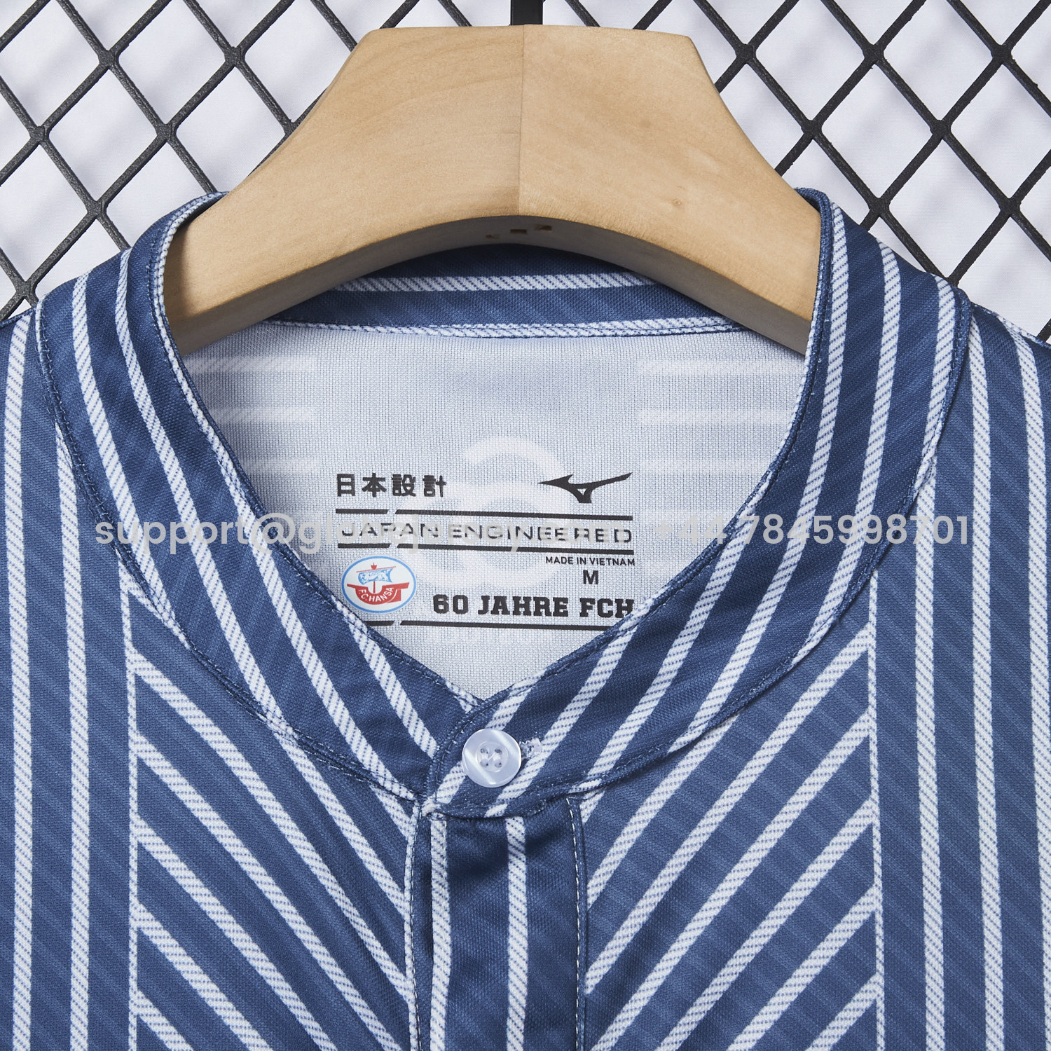 GlobeJersey-Hansa Rostock 25-26 60-Year Anniversary Fisherman Jersey - Fans Version