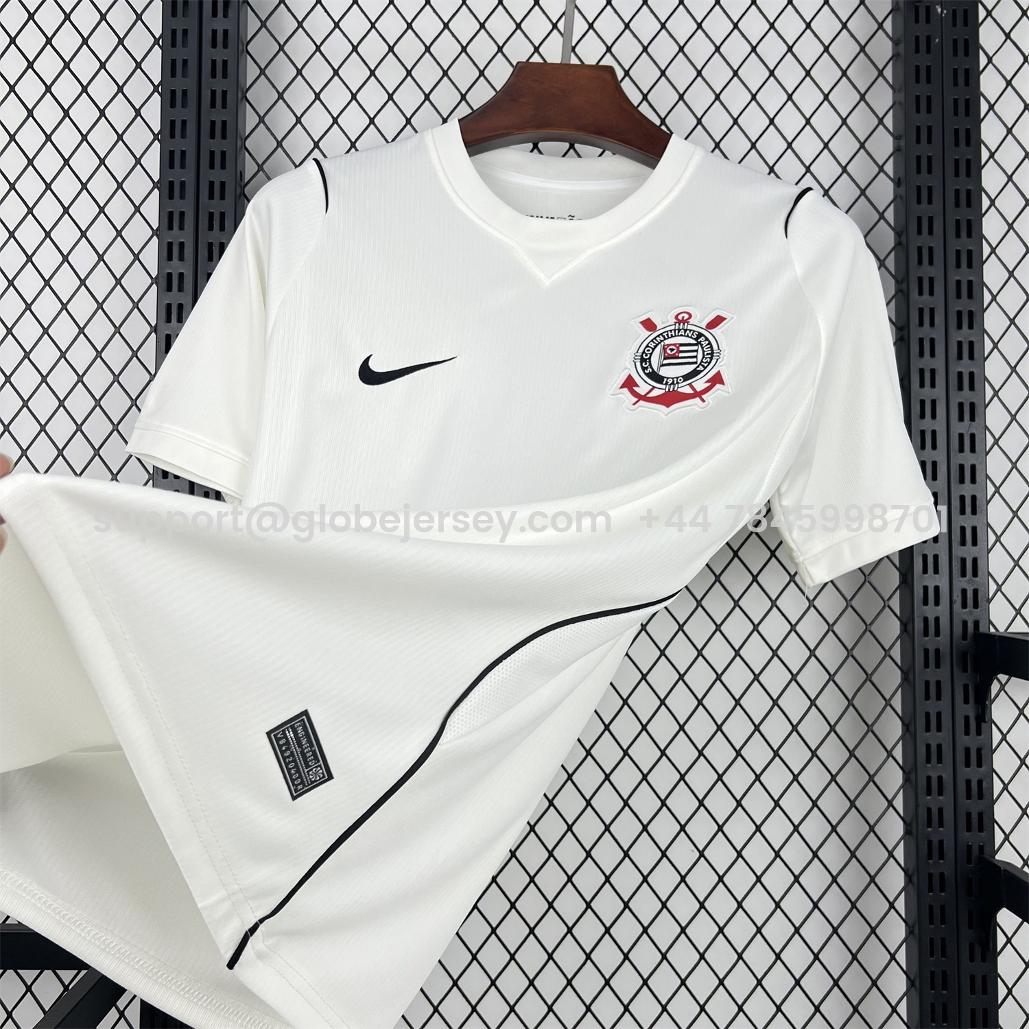 GlobeJersey-Women's Corinthians 26-27 Home Jersey - Fans Version