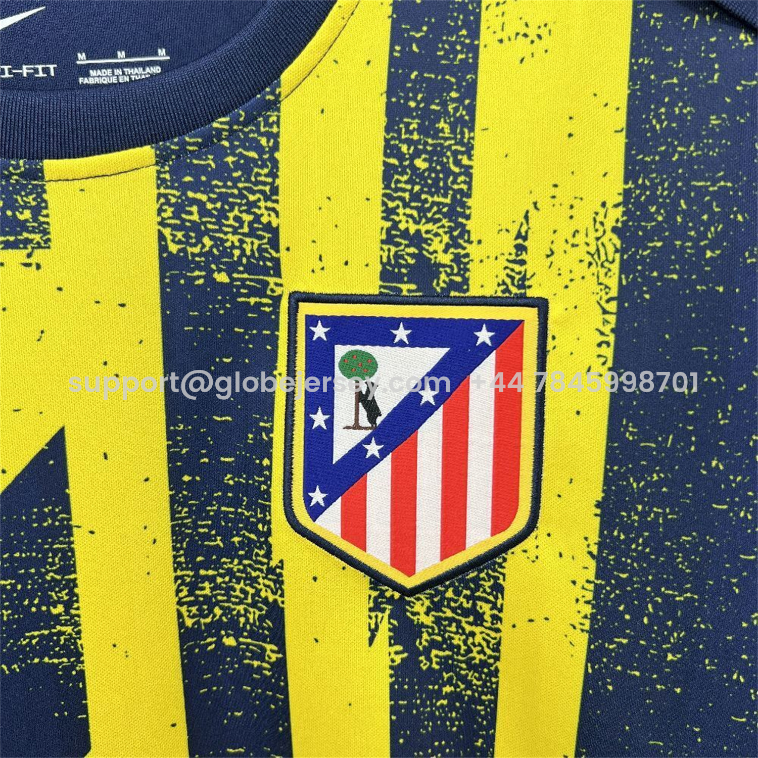 GlobeJersey-Atletico Madrid 25-26 Pre-Match Training Jersey - Fans Version