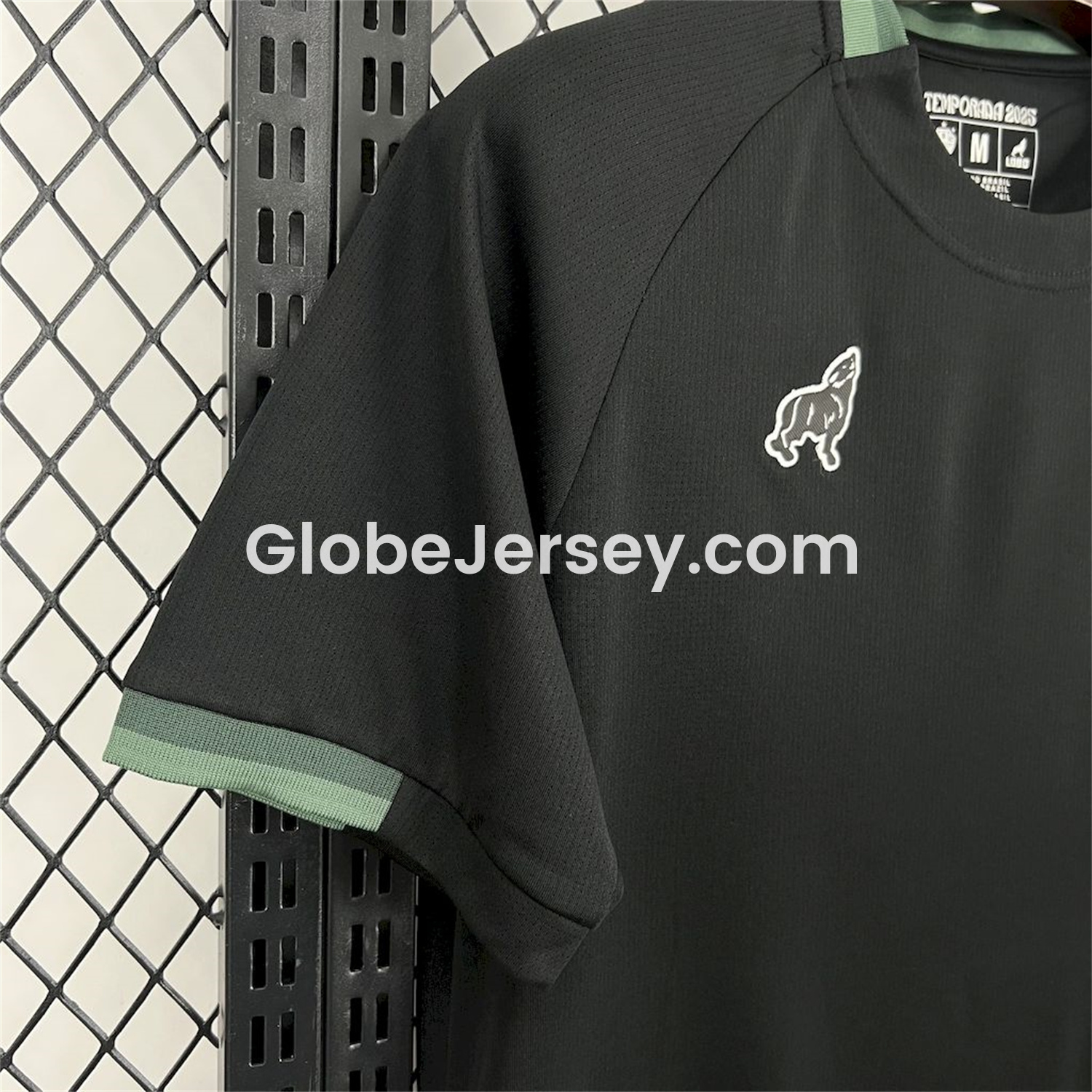 GlobeJersey-Paysandu 25-26 Black Training Unsponsored Jersey - Fans Version