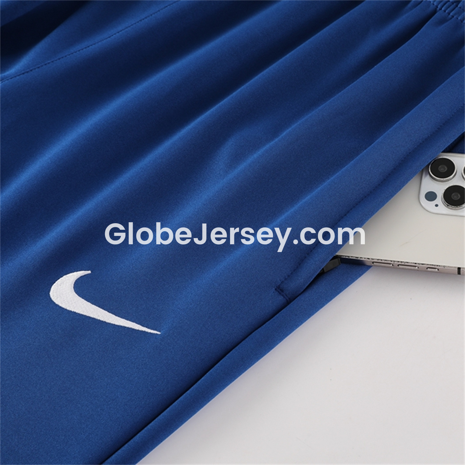 GlobeJersey-Paris Saint-Germain PSG 25-26 Jacket Training Tracksuit - Blue Jackets and Pants