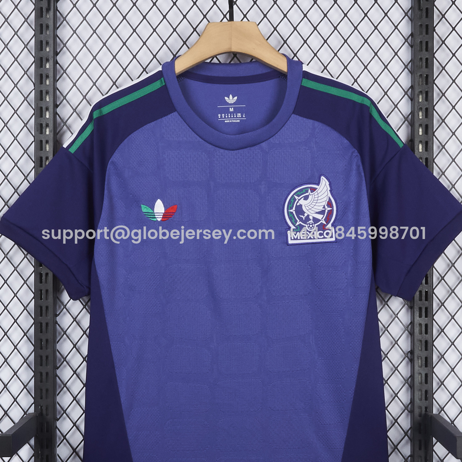 GlobeJersey-Mexico 2026 Purple Goalkeeper Jersey - Fans Version