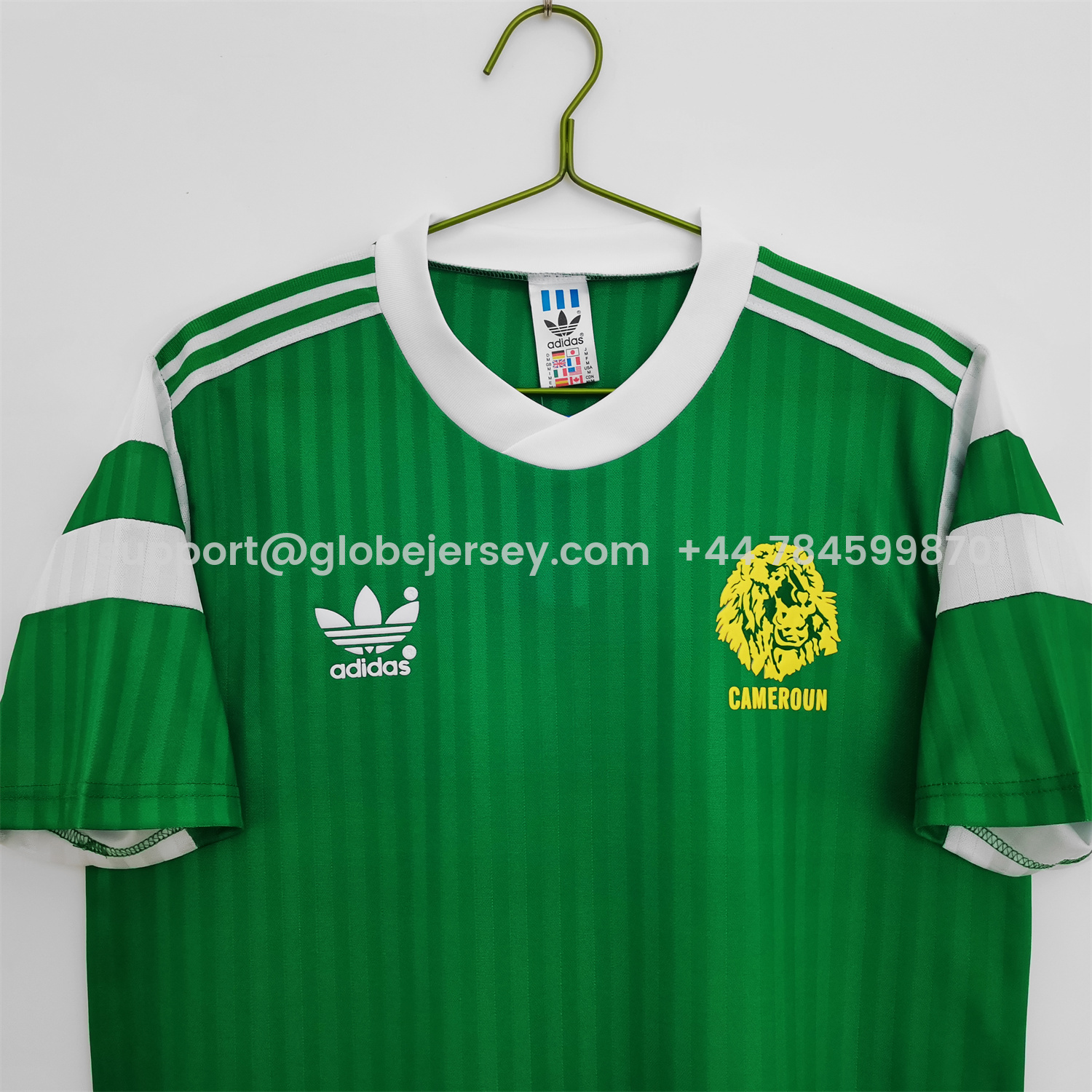 GlobeJersey-Retro Cameroon 1990 Home Jersey