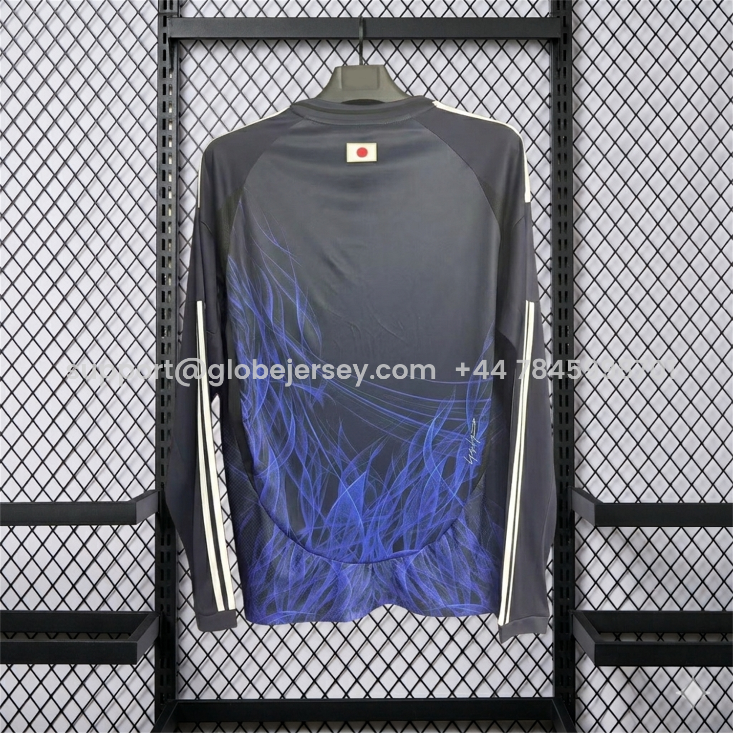 GlobeJersey-Retro Japan 2024 Y3 Home Long Sleeves Jersey - Fans Version