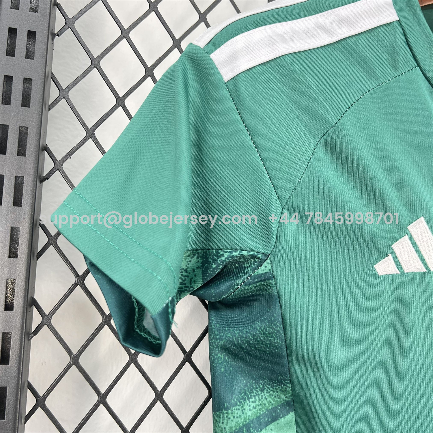 GlobeJersey-Germany 2026 Goalkeeper Green Kids Kit