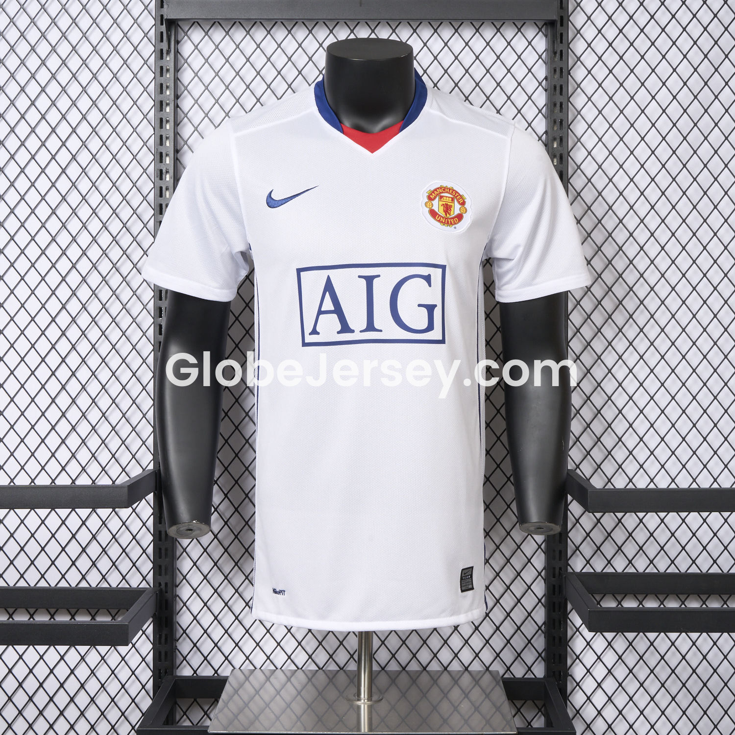 GlobeJersey-Retro Manchester United 2008-09 Away Jersey - Player Version