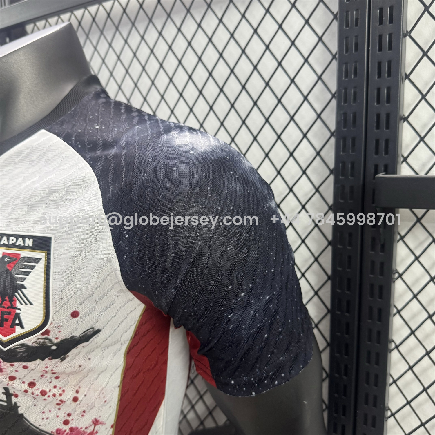 GlobeJersey-Japan 25-26 Sunset Over Mount Fuji Flowers Floating Over Churei Pagoda Special Jersey - Player Version