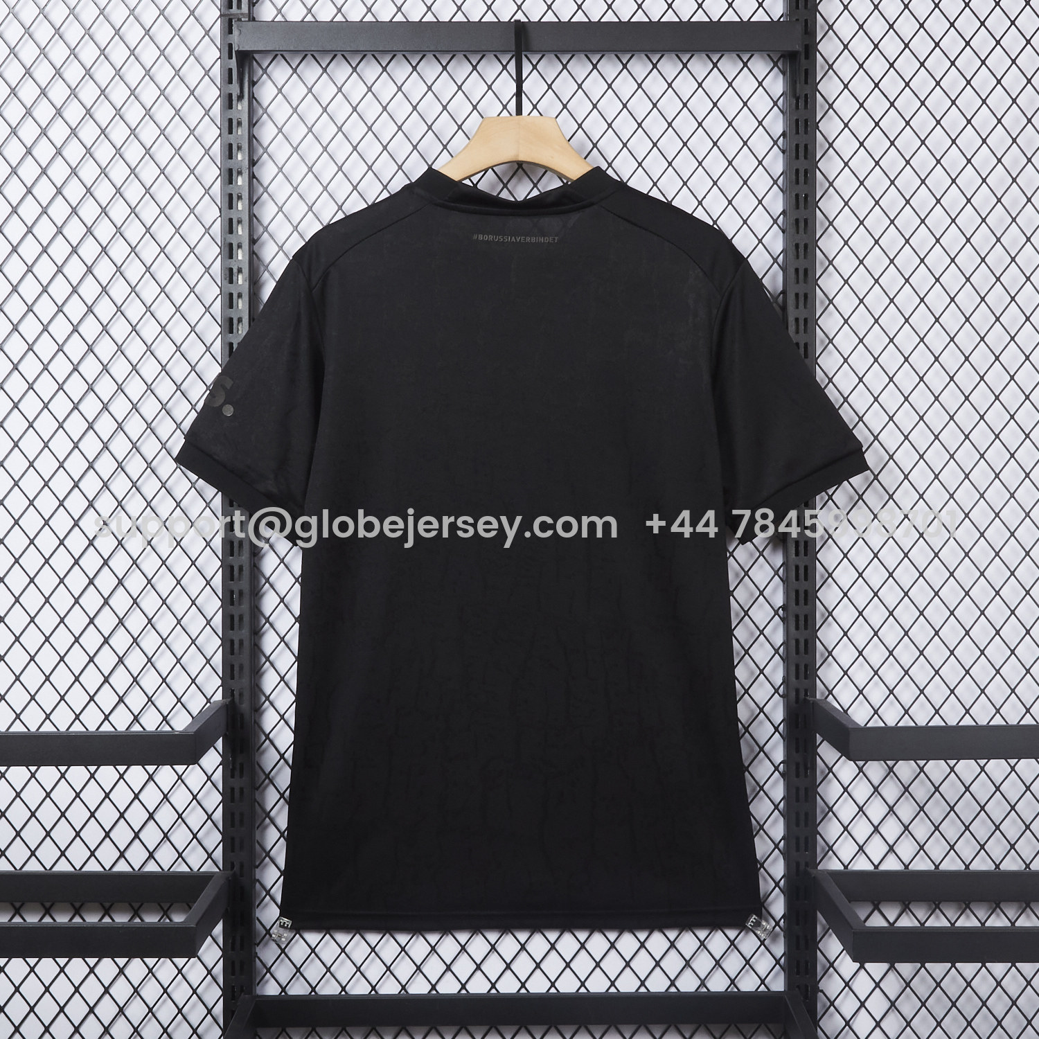 GlobeJersey-Retro Dortmund 2022-23 Black Special Edition Jersey