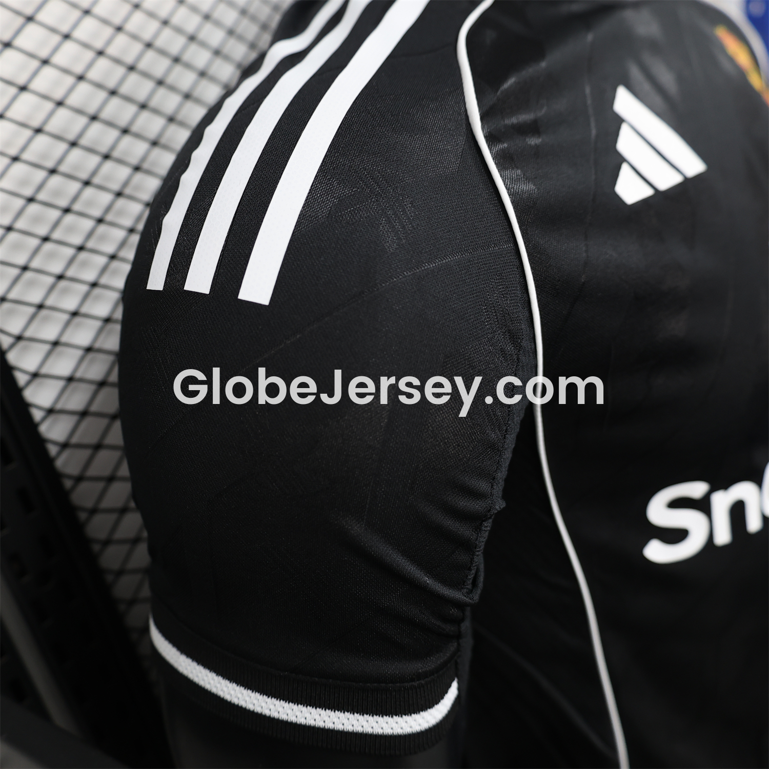 GlobeJersey-Manchester United 25-26 Black Training Jersey - Player Version