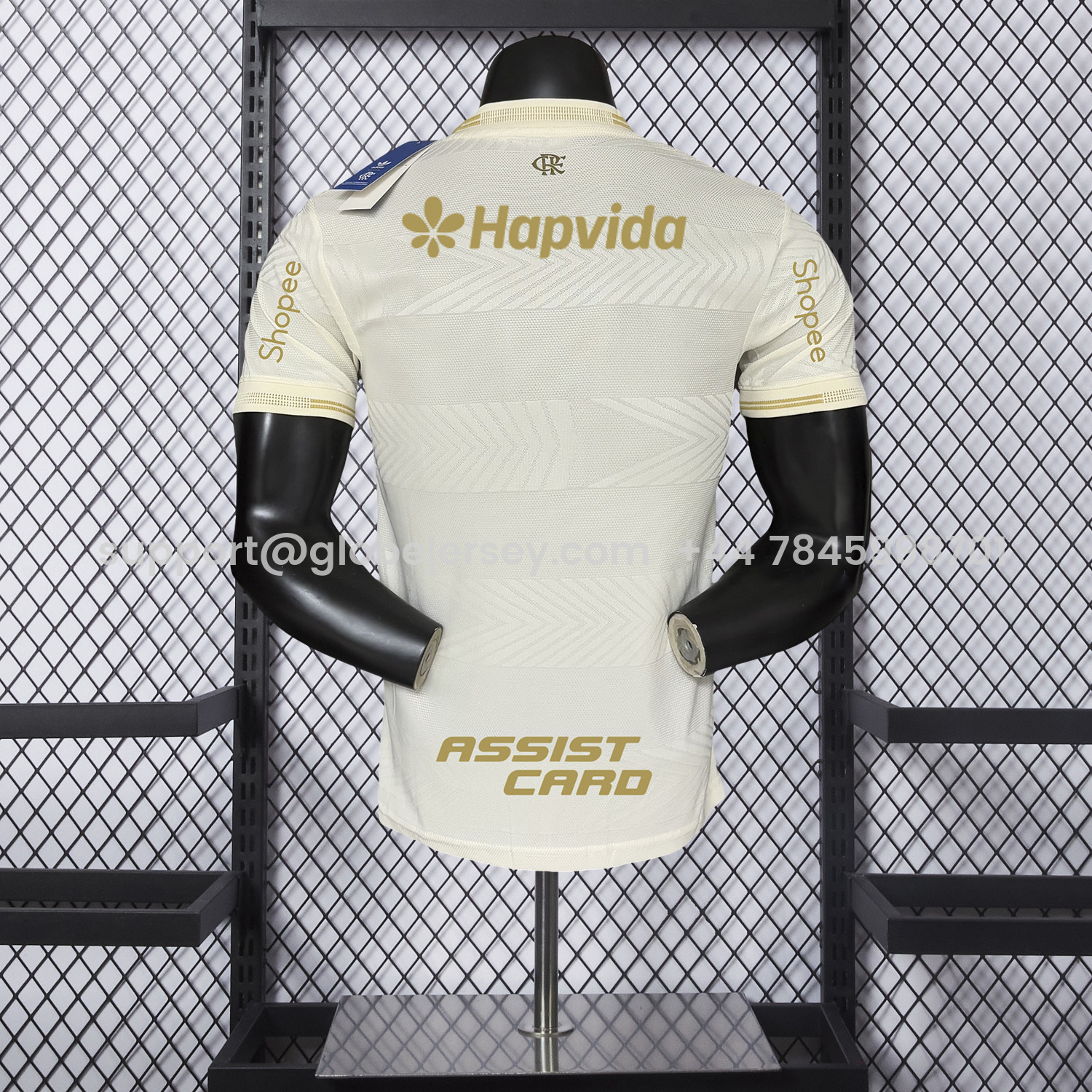 GlobeJersey-Flamengo 25-26 Third Jersey With Sponsors - Player Version