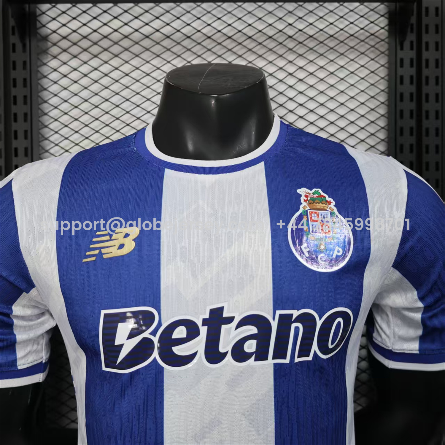 GlobeJersey-Porto 25-26 Home Jersey - Player Version