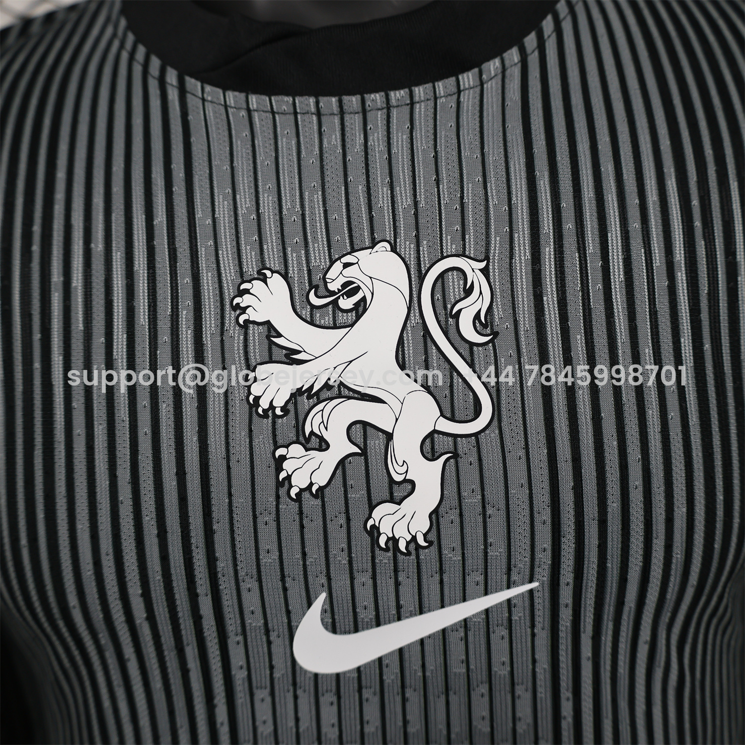 GlobeJersey-Netherlands 2025-26 Black Goalkeeper Jersey - Player Version