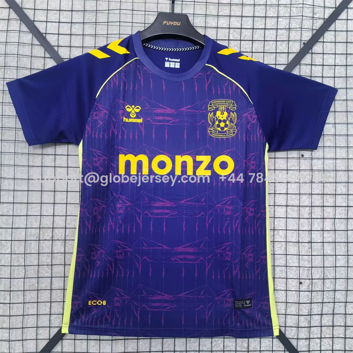 GlobeJersey-Coventry City 25-26 Goalkeeper Purple Jersey - Fans Version