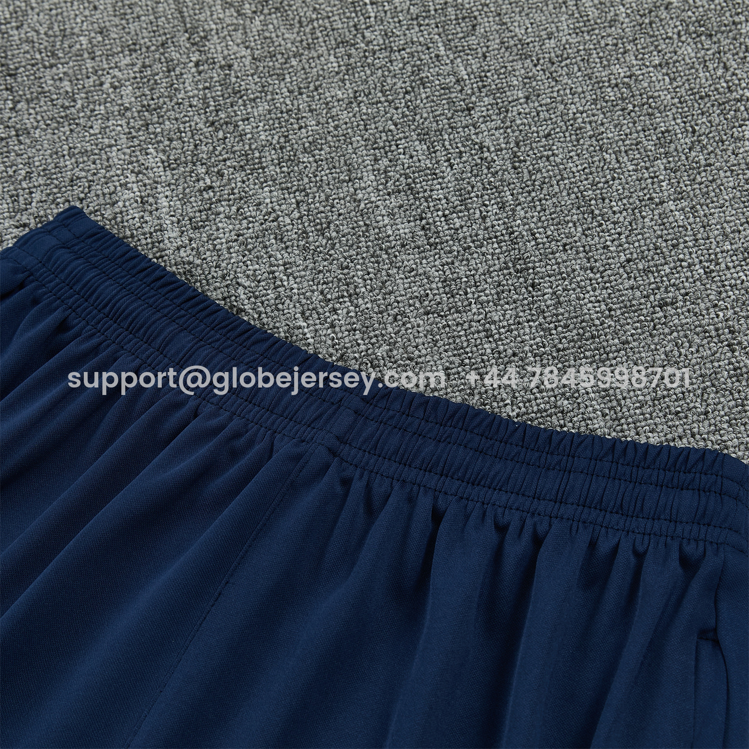 GlobeJersey-Barcelona 25-26 Vest Training Set - Colors Top & Dark Blue With Pink Accents Pants