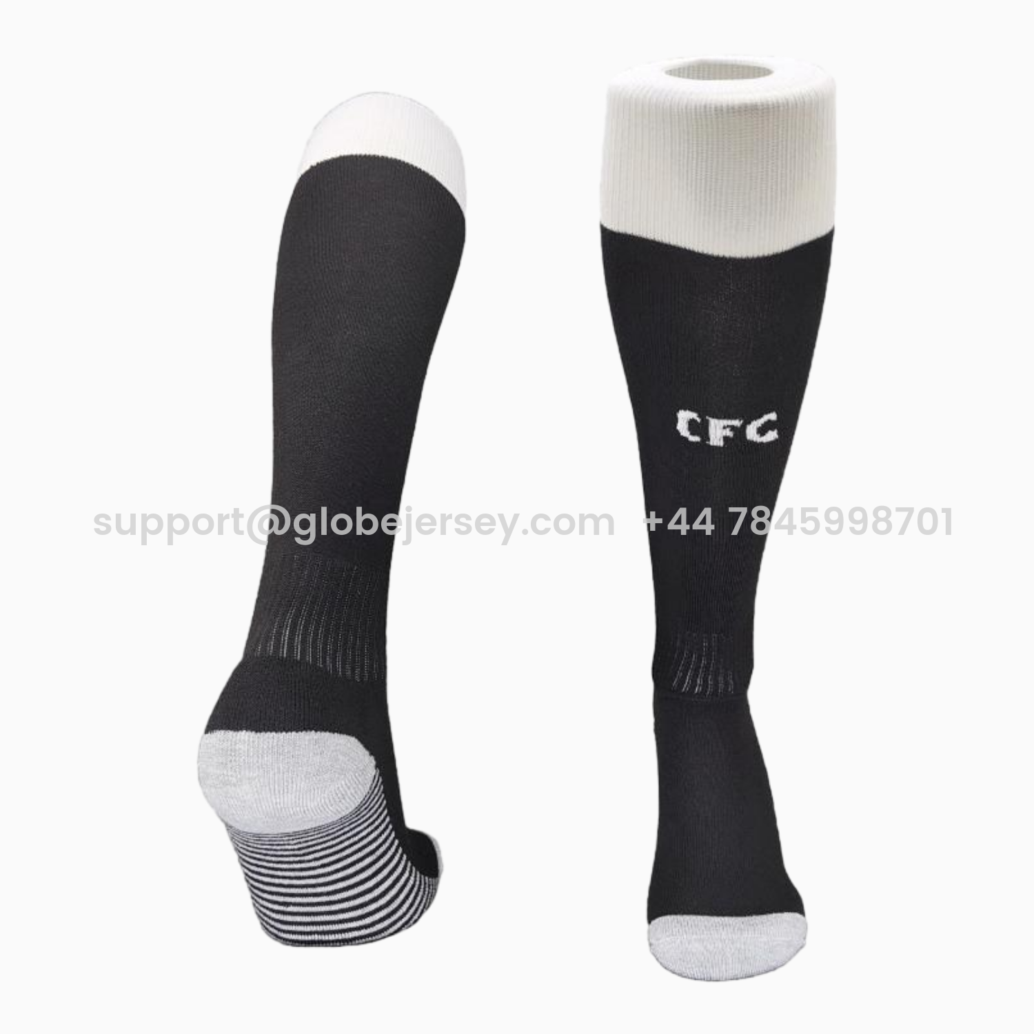 GlobeJersey-C.H.E.L.S.E.A 25-26 Third Socks - Black