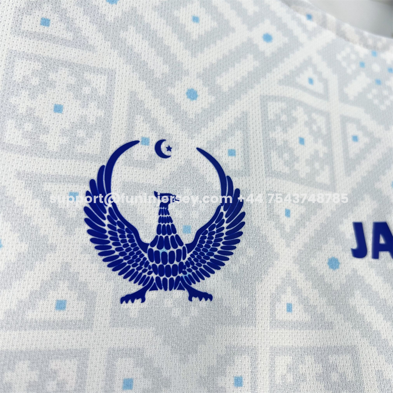 Funinjersey-Uzbekistan 2026 Away Jersey - Fans Version