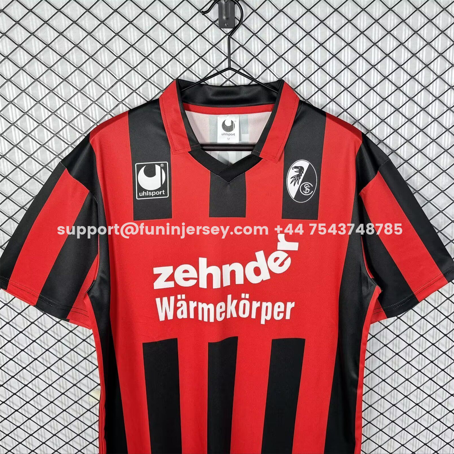 Funinjersey-Retro Freiburg 1994-95 Home Jersey