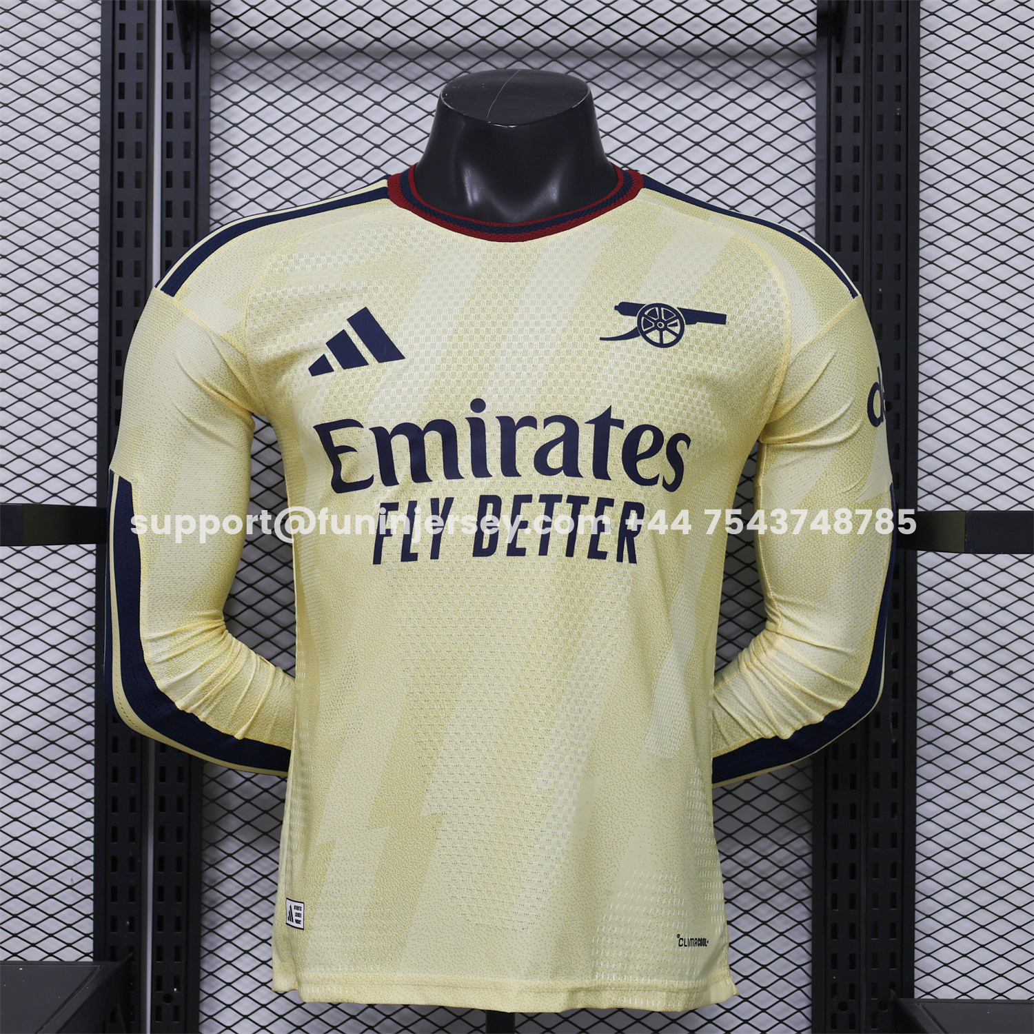 Funinjersey-Arsenal 26-27 Third Long Sleeves Jersey - Player Version