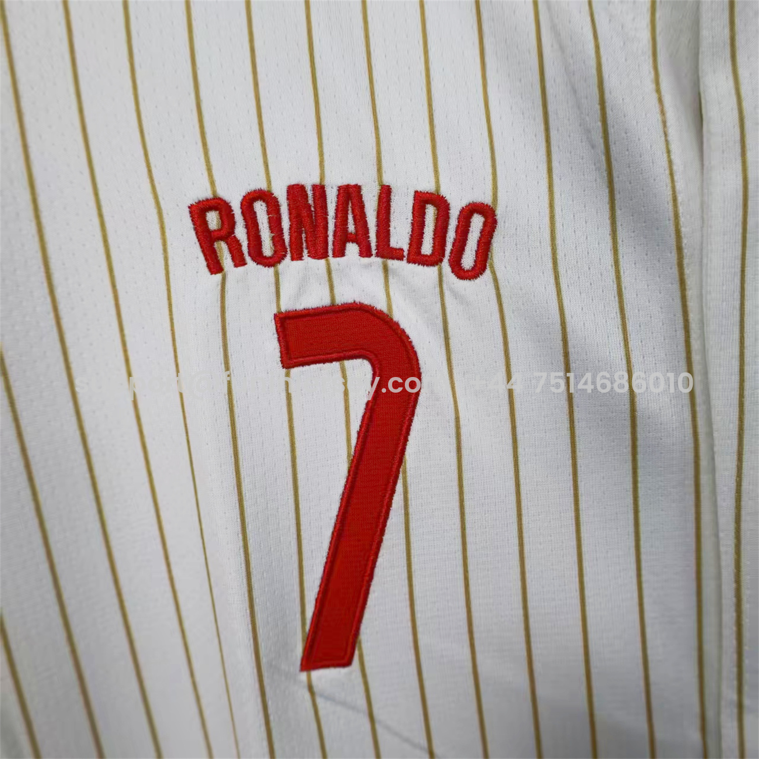 Funinjersey-Portugal 2025-26 White Baseball Jersey