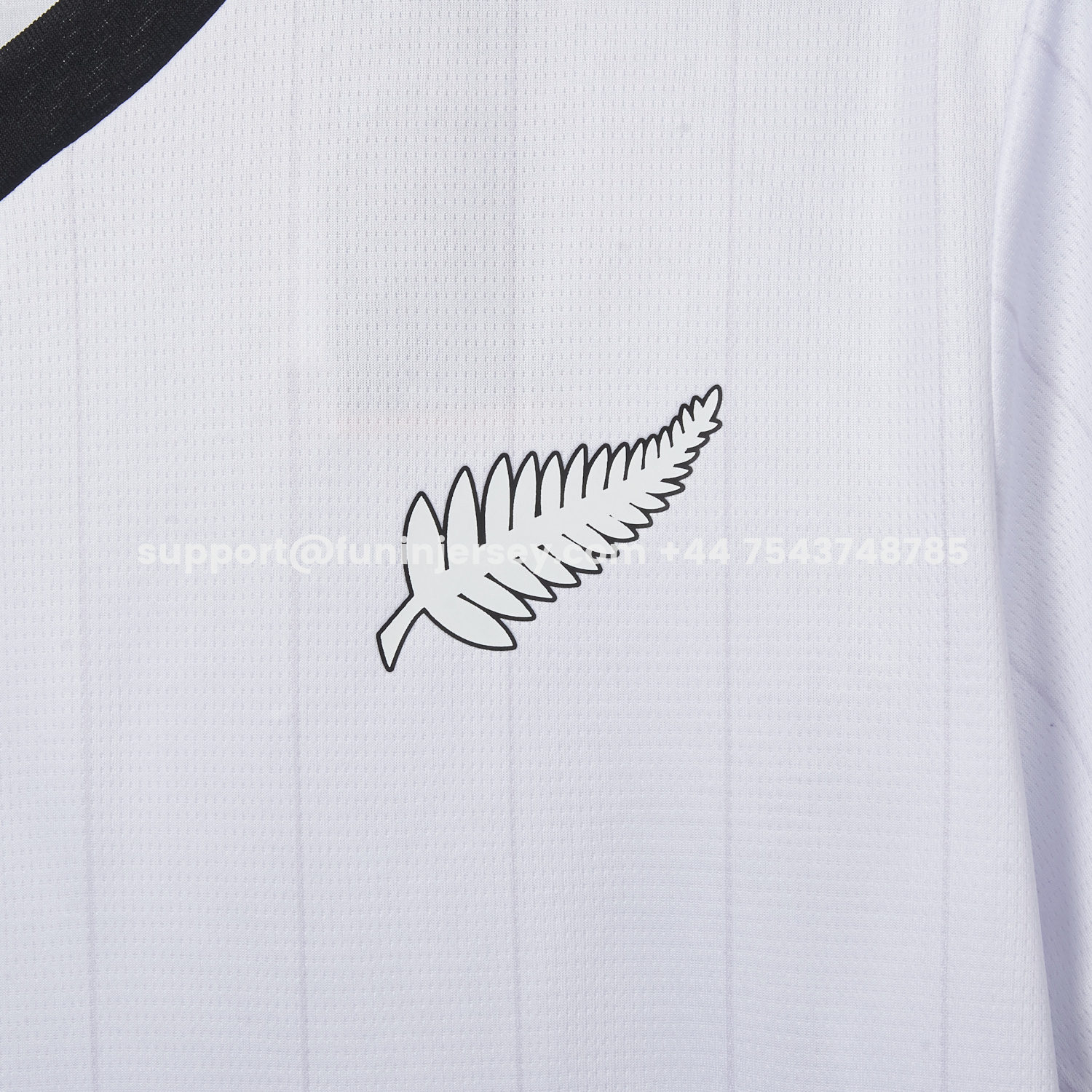 Funinjersey-New Zealand 2026 Home White Jersey - Fans Version