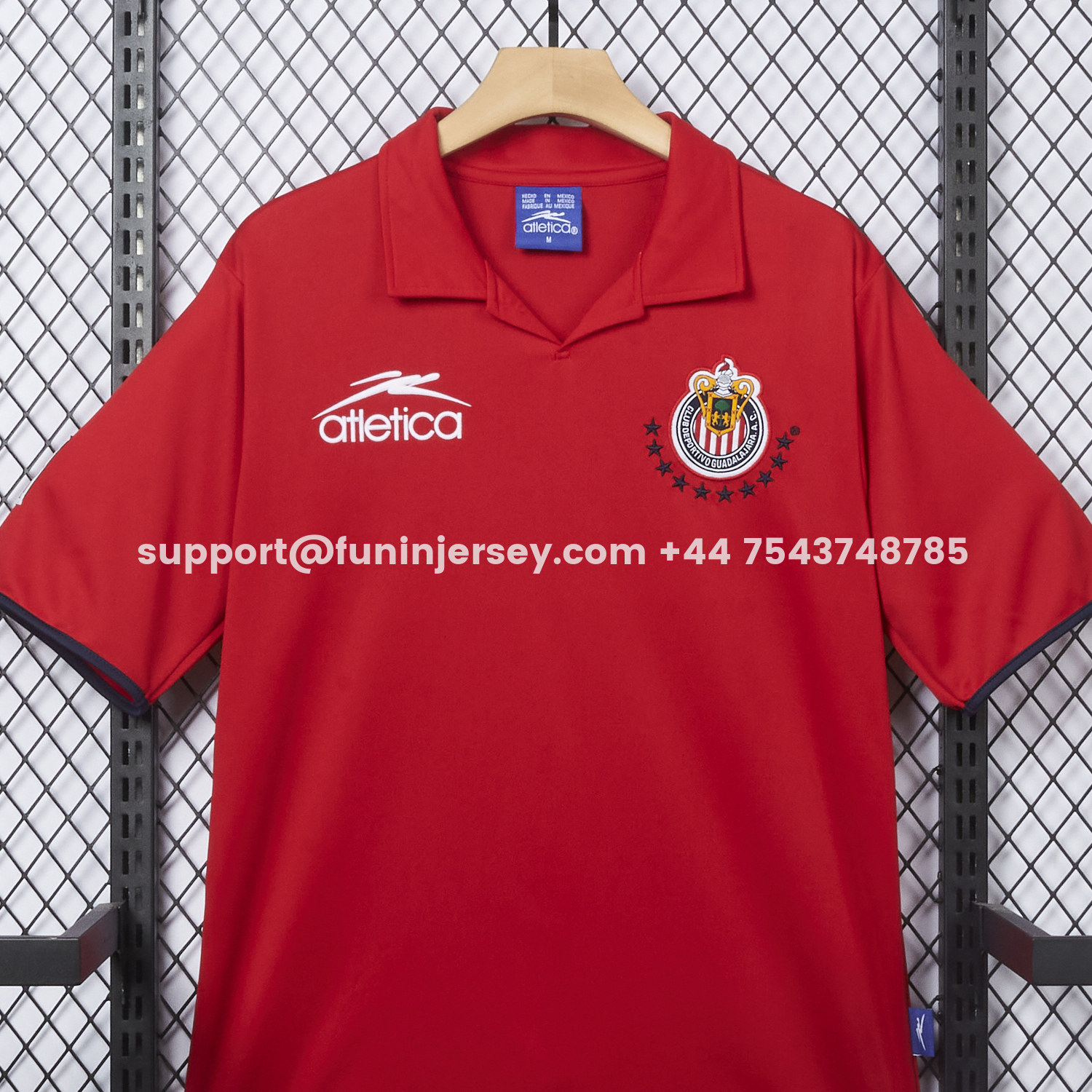 Funinjersey-Retro Chivas de Guadalajara 2003-04 Third Red Jersey