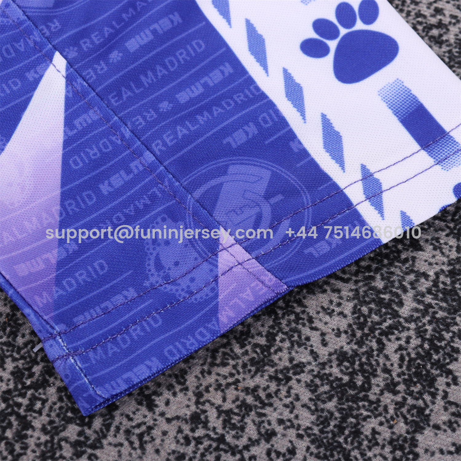 Funinjersey-Retro Real Madrid 96-97 Away Kids Kit