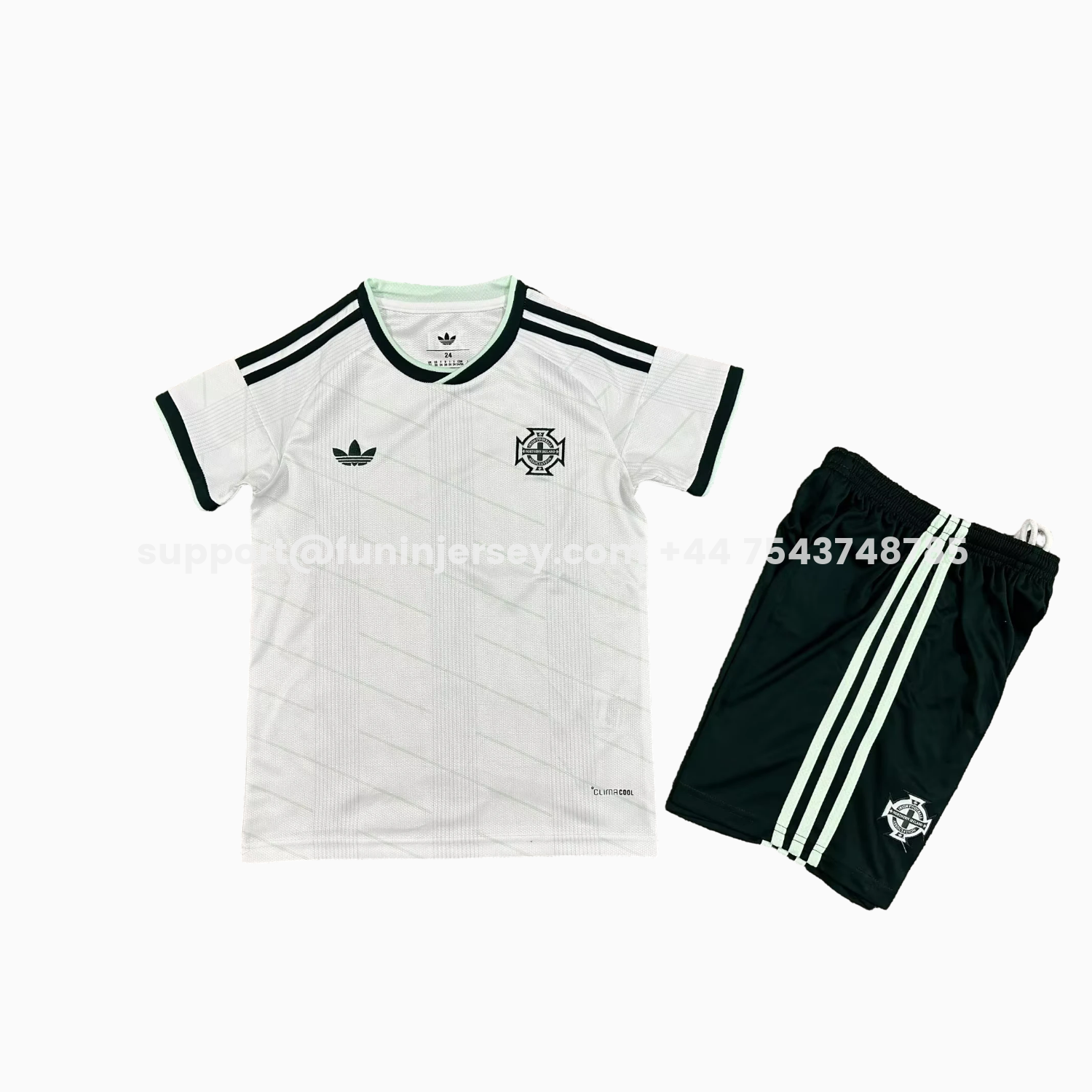 Funinjersey-Northern Ireland 2026 Away Kids Kit