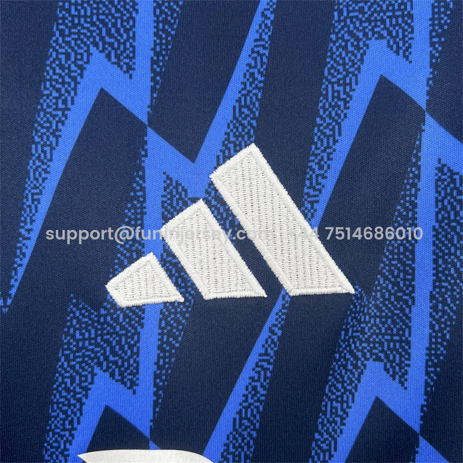 Funinjersey-Arsenal 25-26 Away Blue Jersey - Fans Version