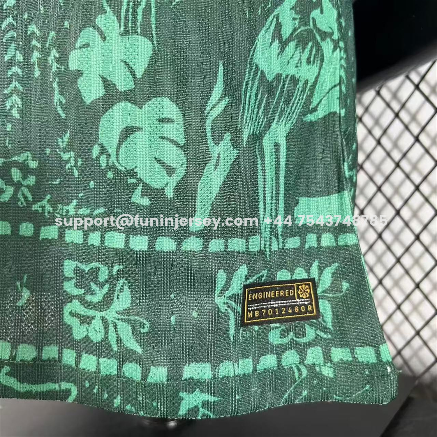 Funinjersey-Brazil 25-26 Green Leaves Jersey - Player Version