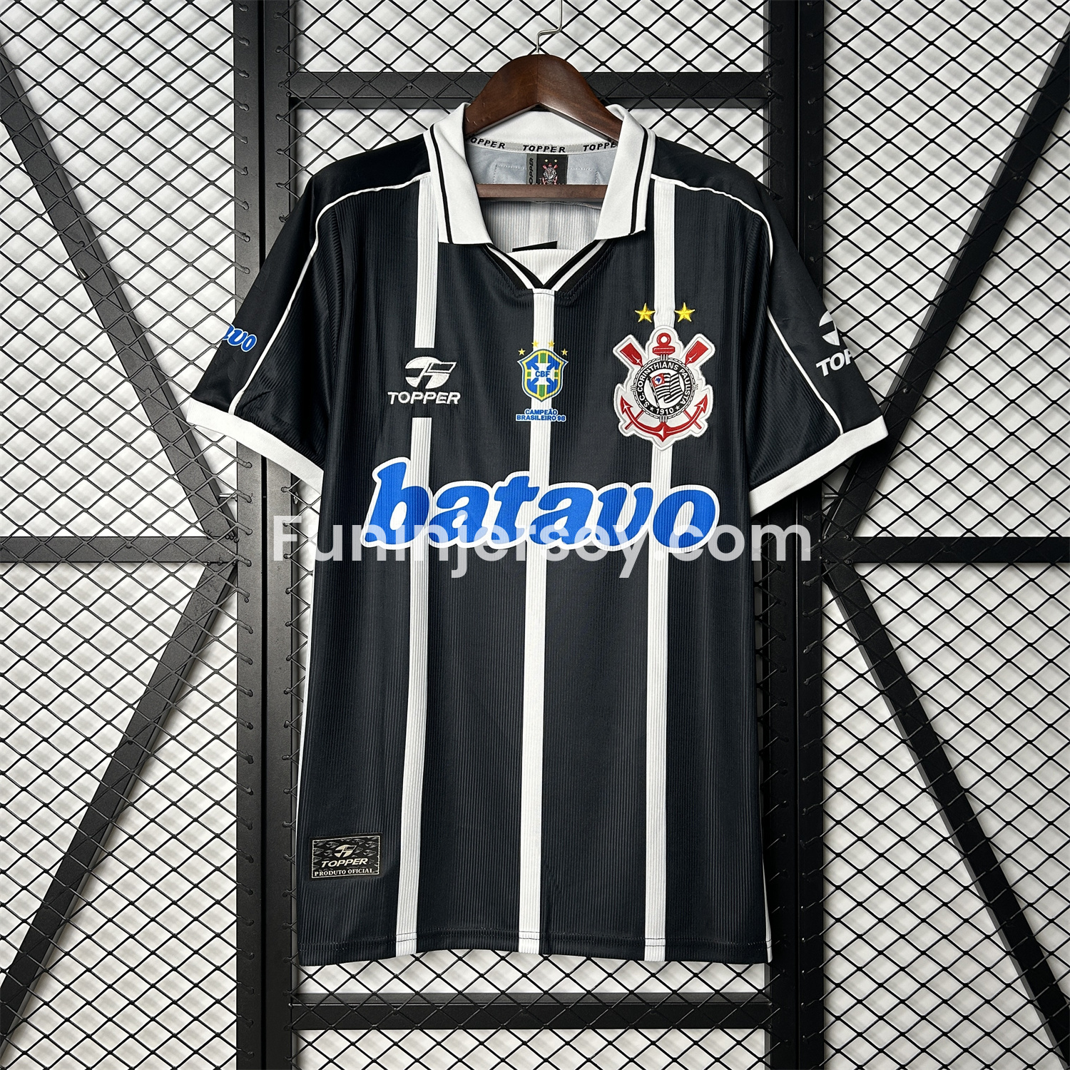 Funinjersey-Retro Corinthians 1999-00 Away Jersey