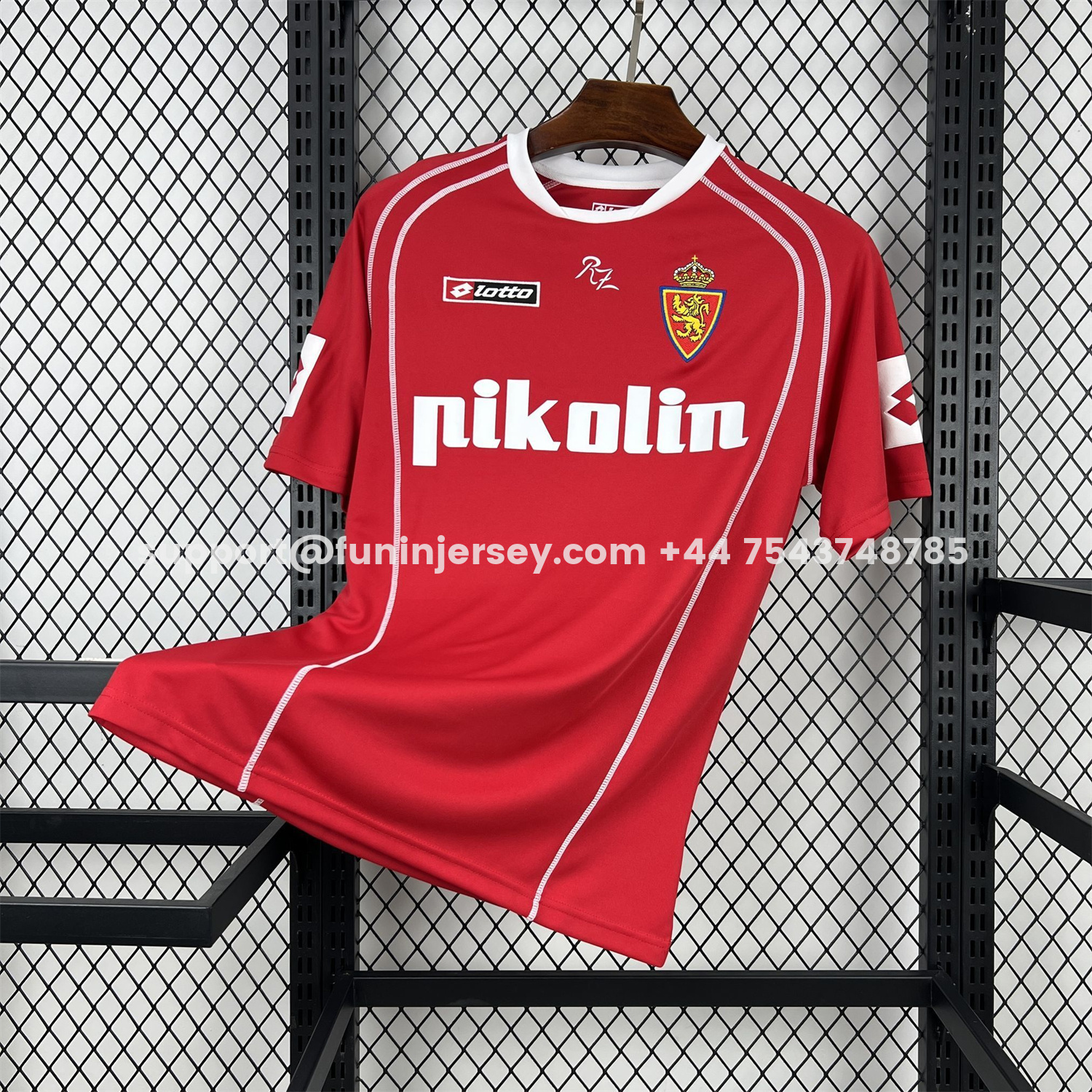 Funinjersey-Retro Real Zaragoza 2004-05 Away Jersey