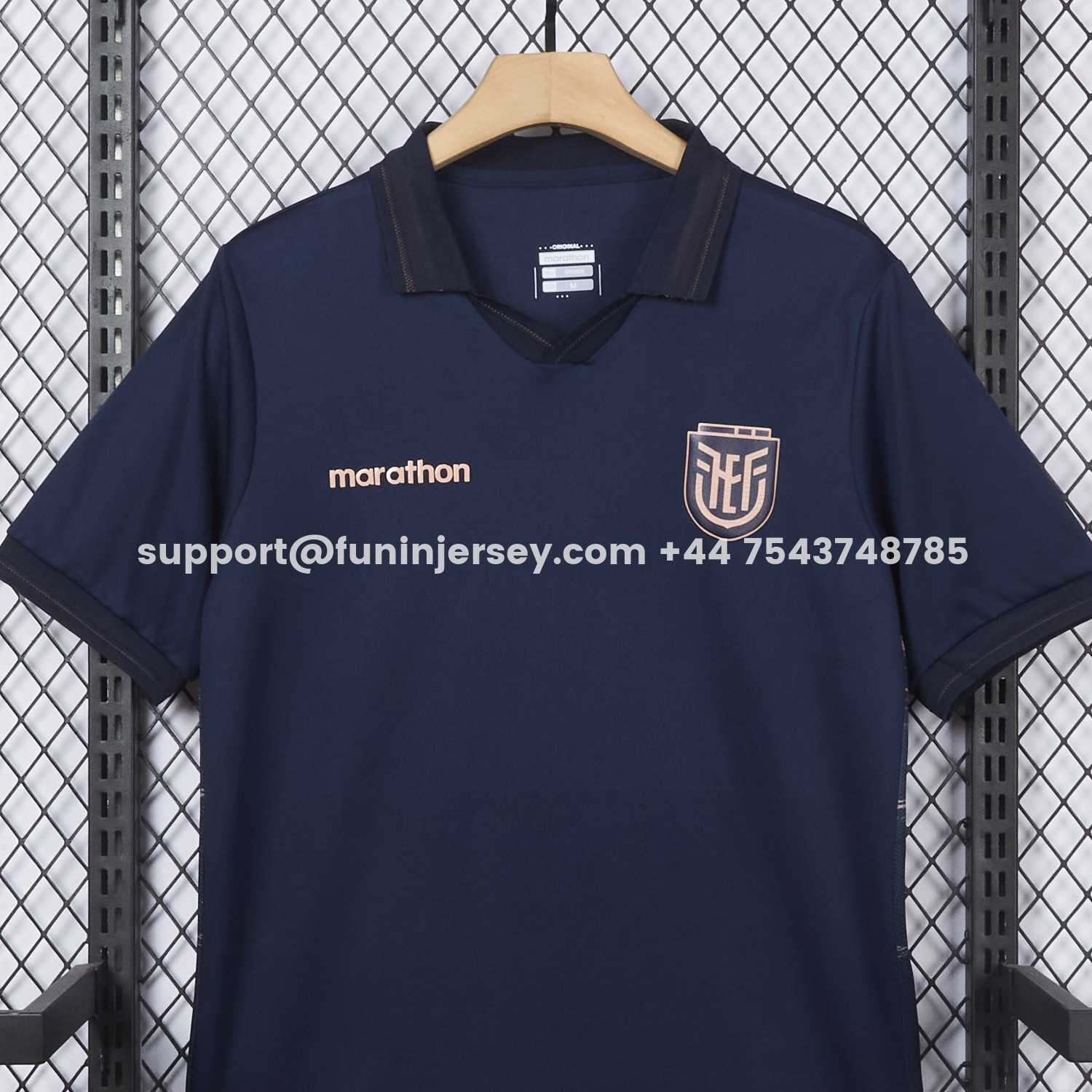 Funinjersey-Ecuador 2026 Away Deep Blue Jersey - Fans Version