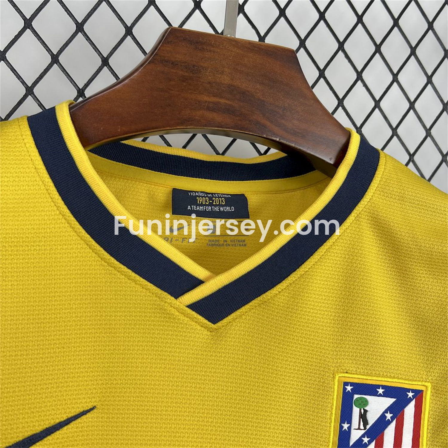 Funinjersey-Retro Atletico Madrid 2013-14 Away Jersey