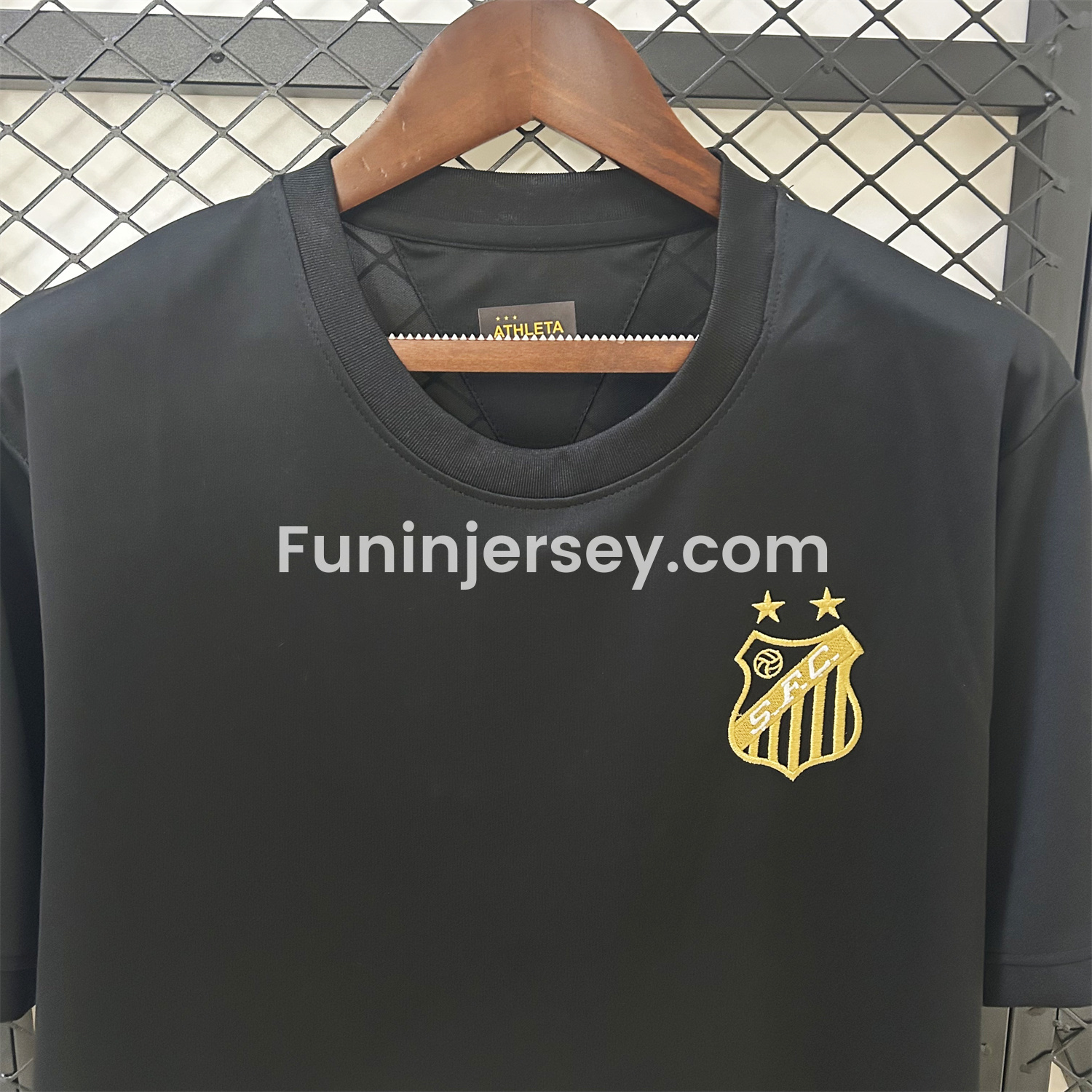 Funinjersey-Santos 25-26 Black Special Edition Jersey - Fans Version