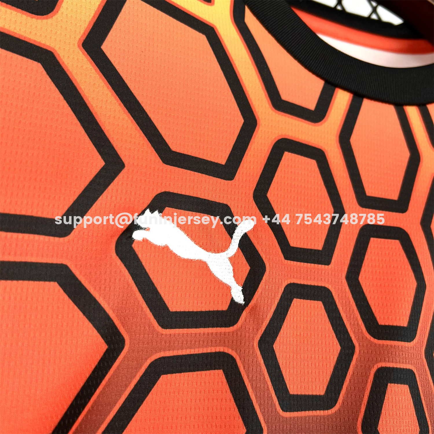 Funinjersey-PSV Eindhoven 26-27 Orange With Black Special Jersey - Fans Version